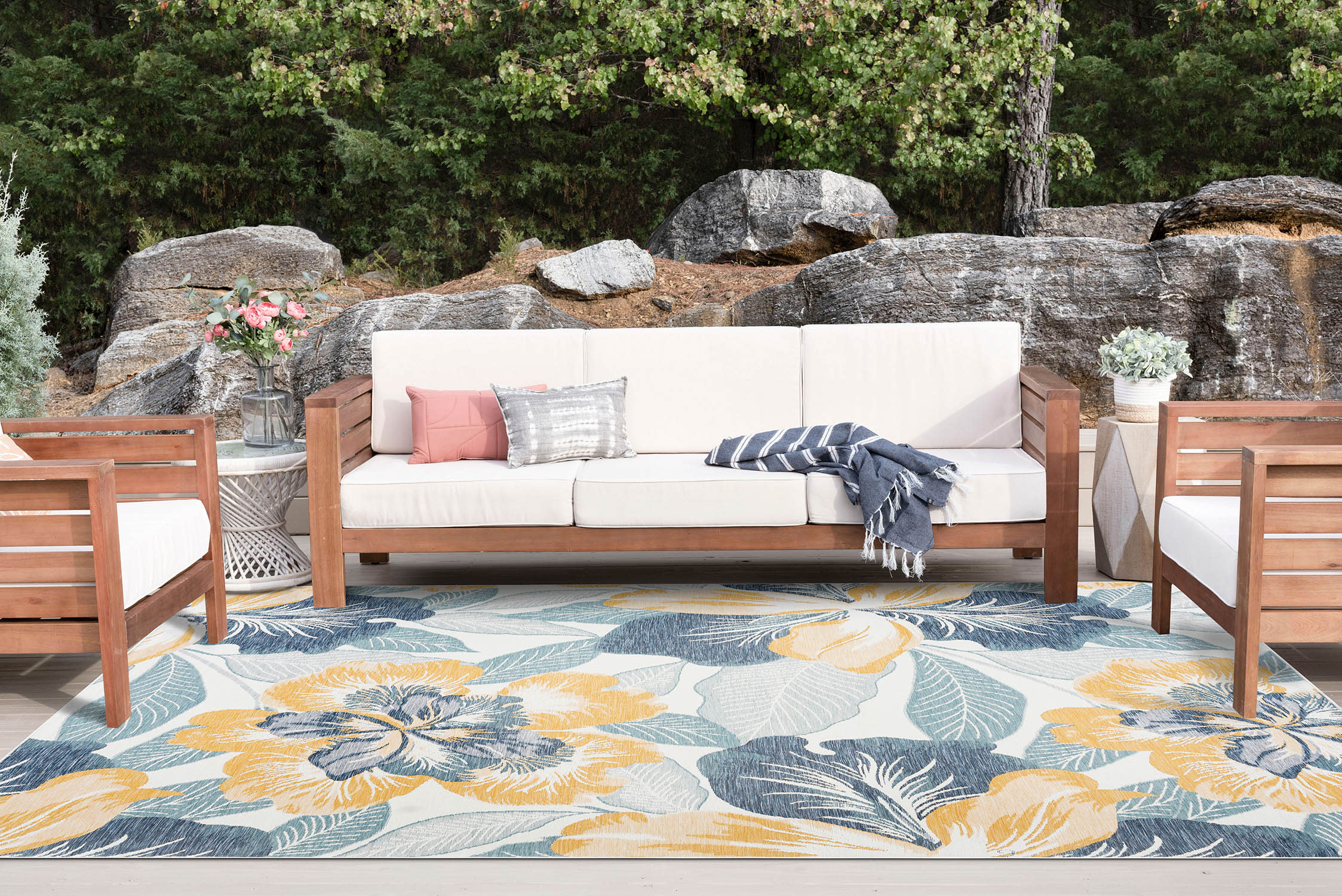 Tayse FLO1407 2X3 rugs - View #9