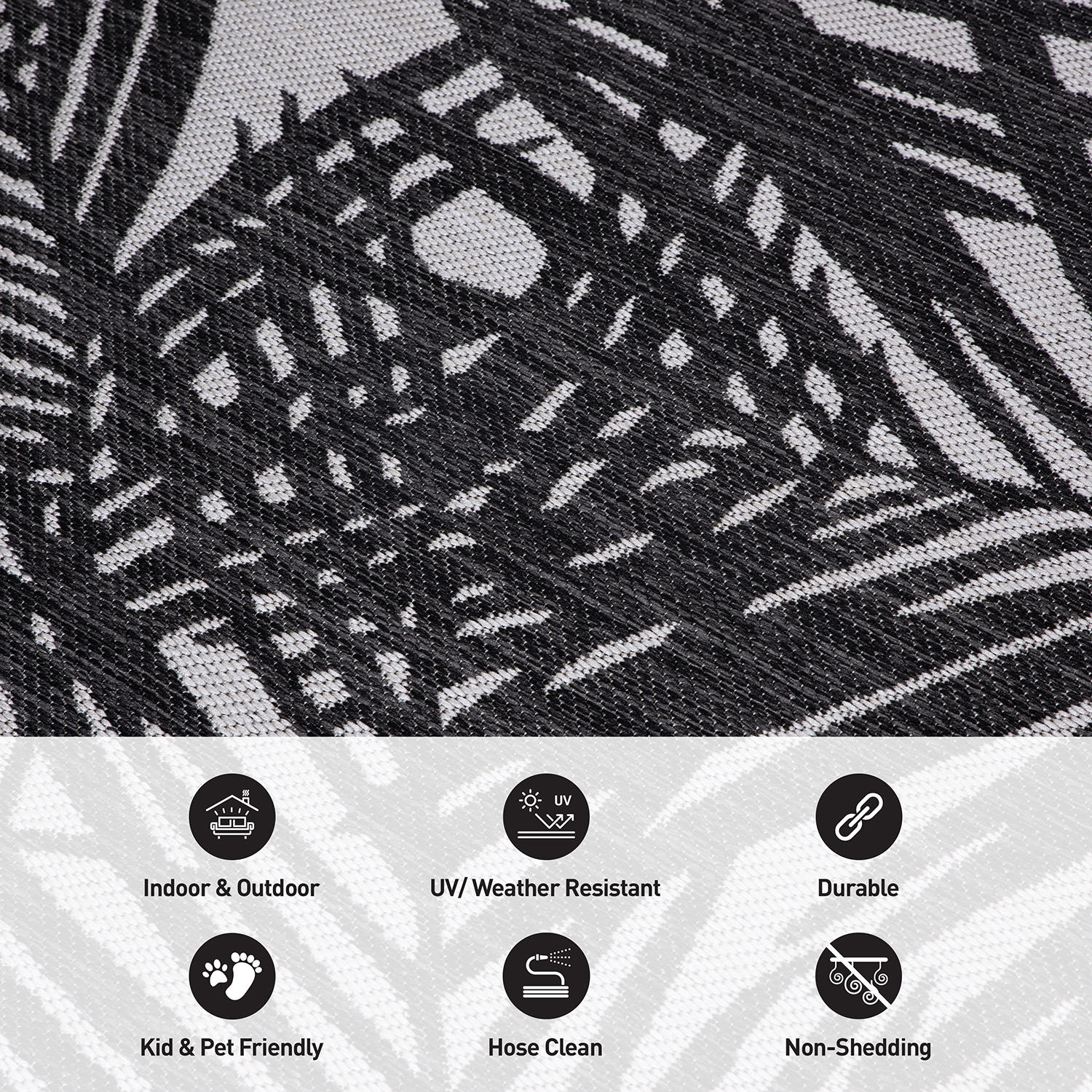 World Rug Gallery 118BLACK2X3 rugs - View #5