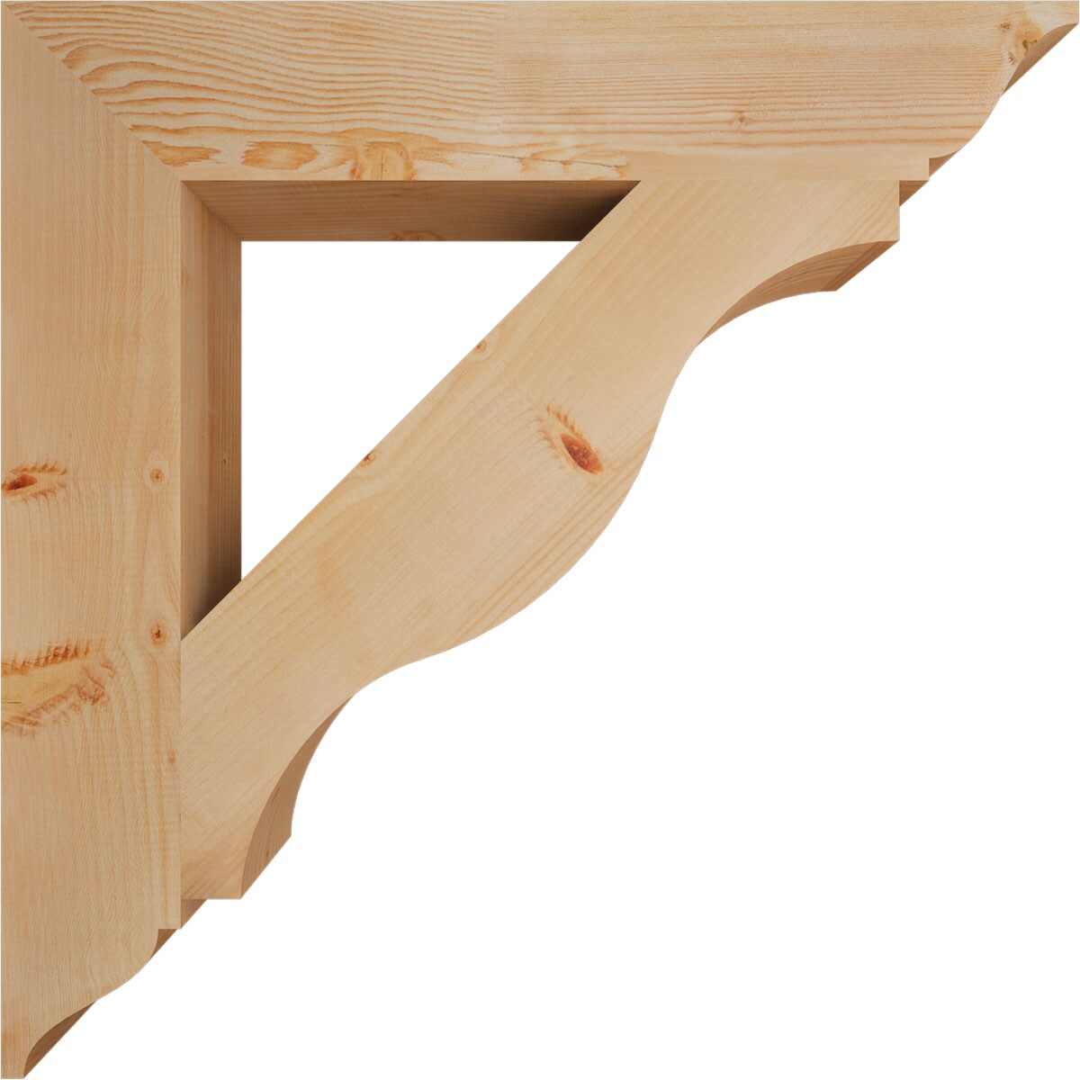 Ekena Millwork BKT06X36X36FST01SDF Exterior-Brackets-Braces - View #3
