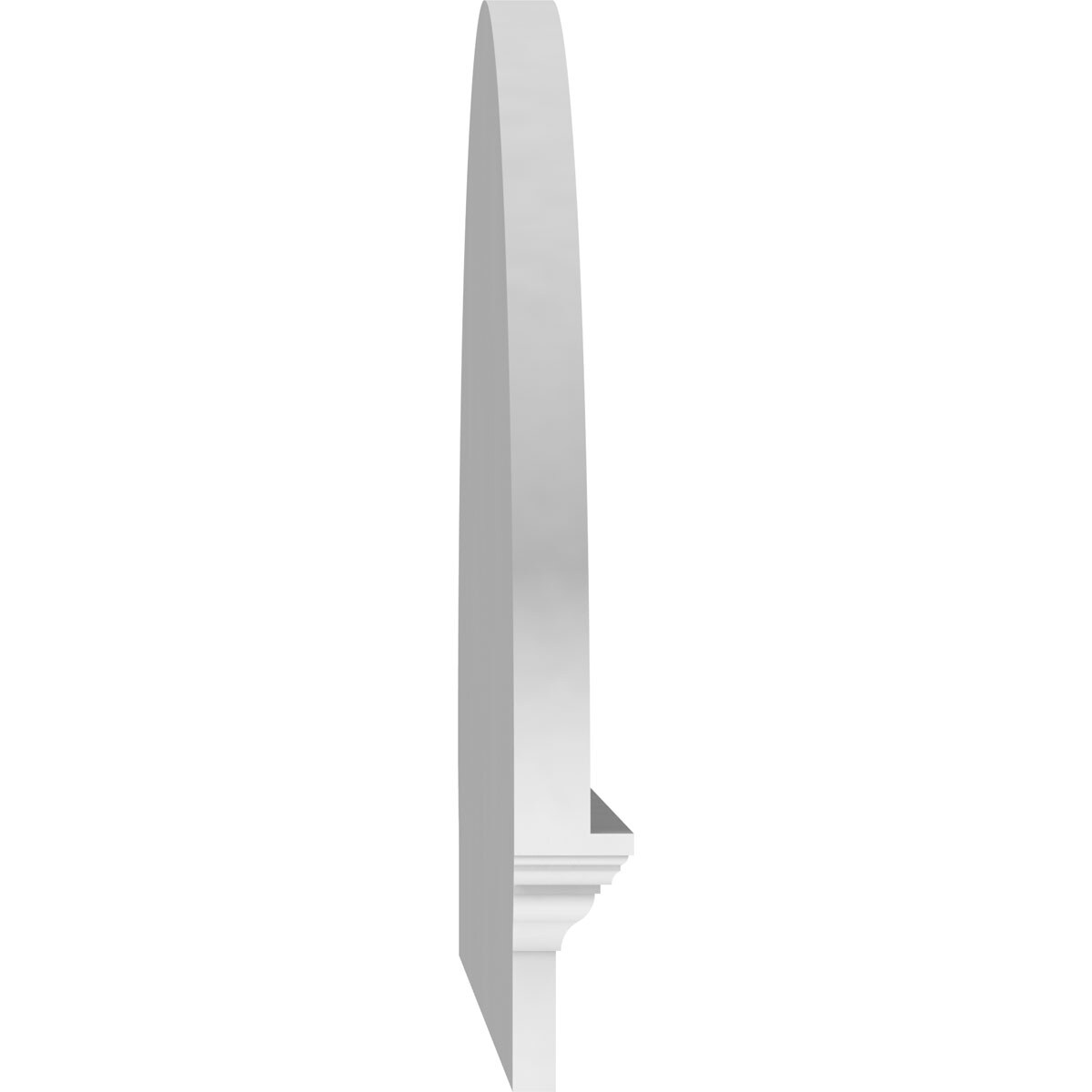 Ekena Millwork PEDPC078X265ELL01 Exterior-Window-Trim - View #4