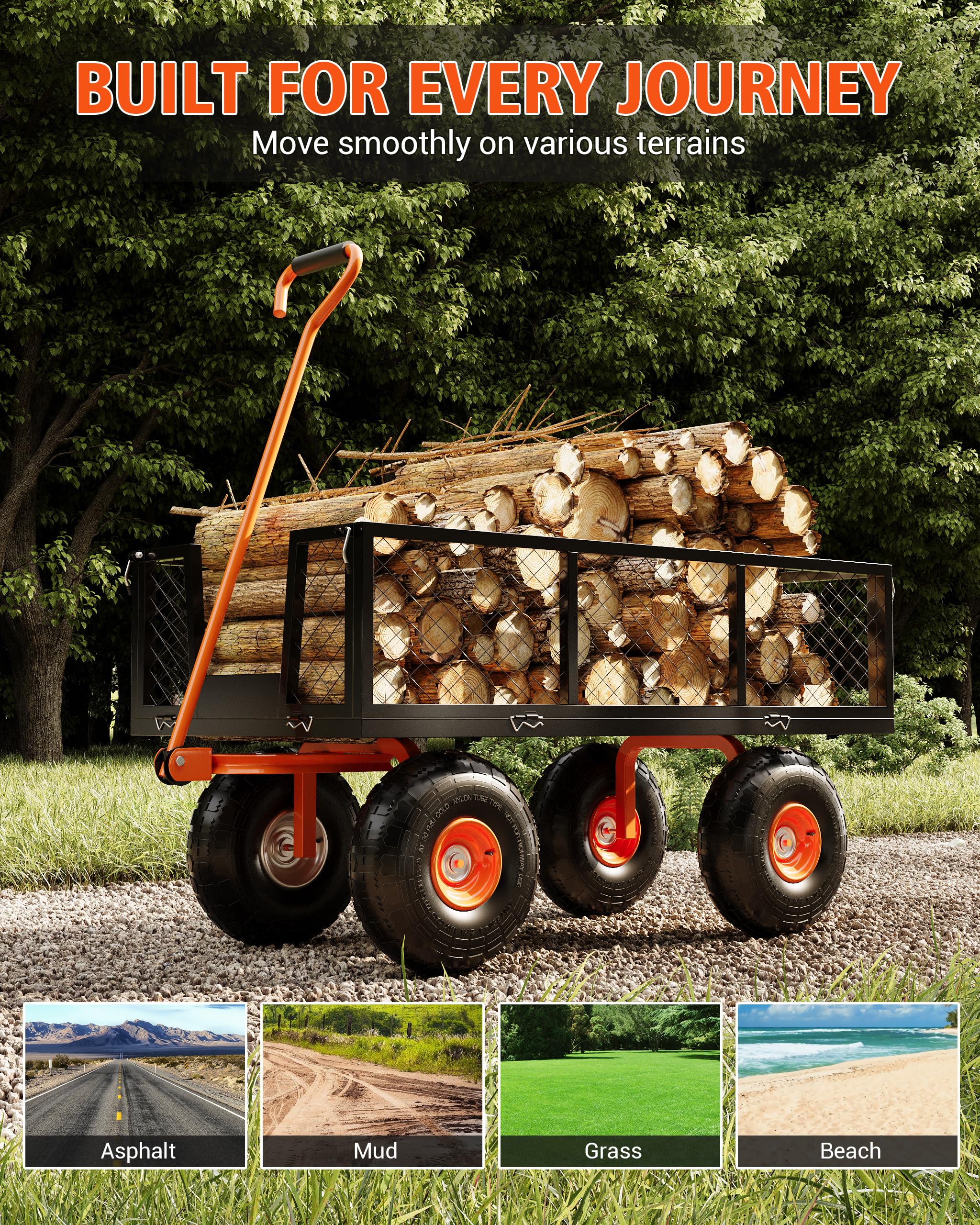 GarveeLife IDEAL-26032505 Yard-Carts - View #2
