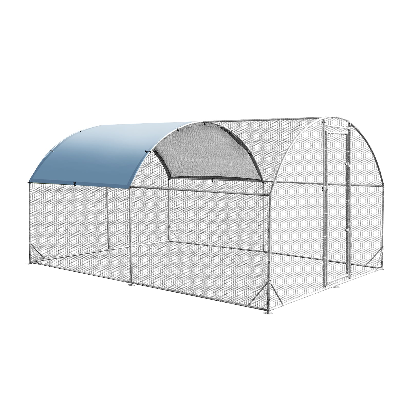 Maocao Hoom JL102498 Silver Metal Chicken coop