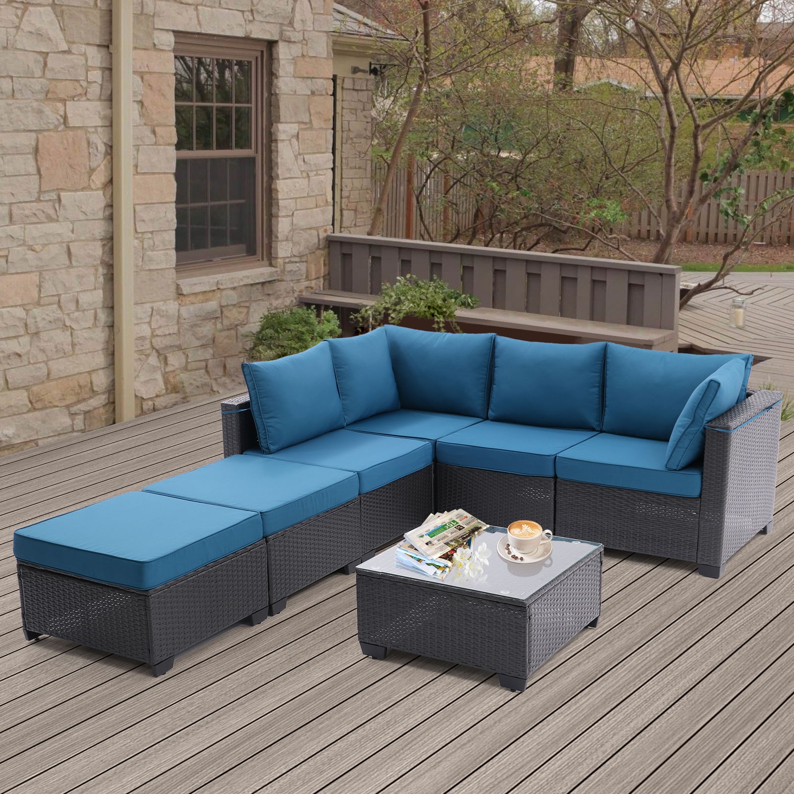 AHIOU HOME ZAAHG-S00021SF Patio-Conversation-Sets - View #3