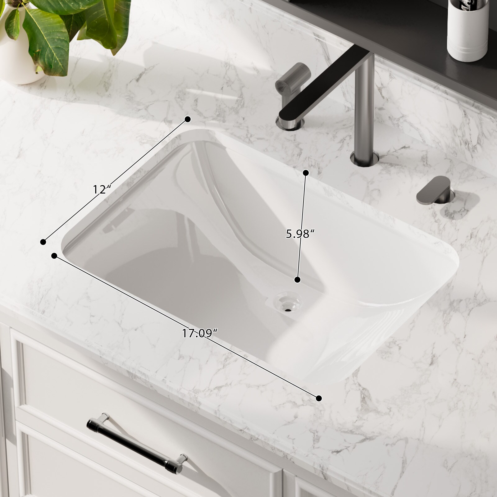 JEAREY DXRZJ-3S-BE Bath-Vanity-Combo - View #12