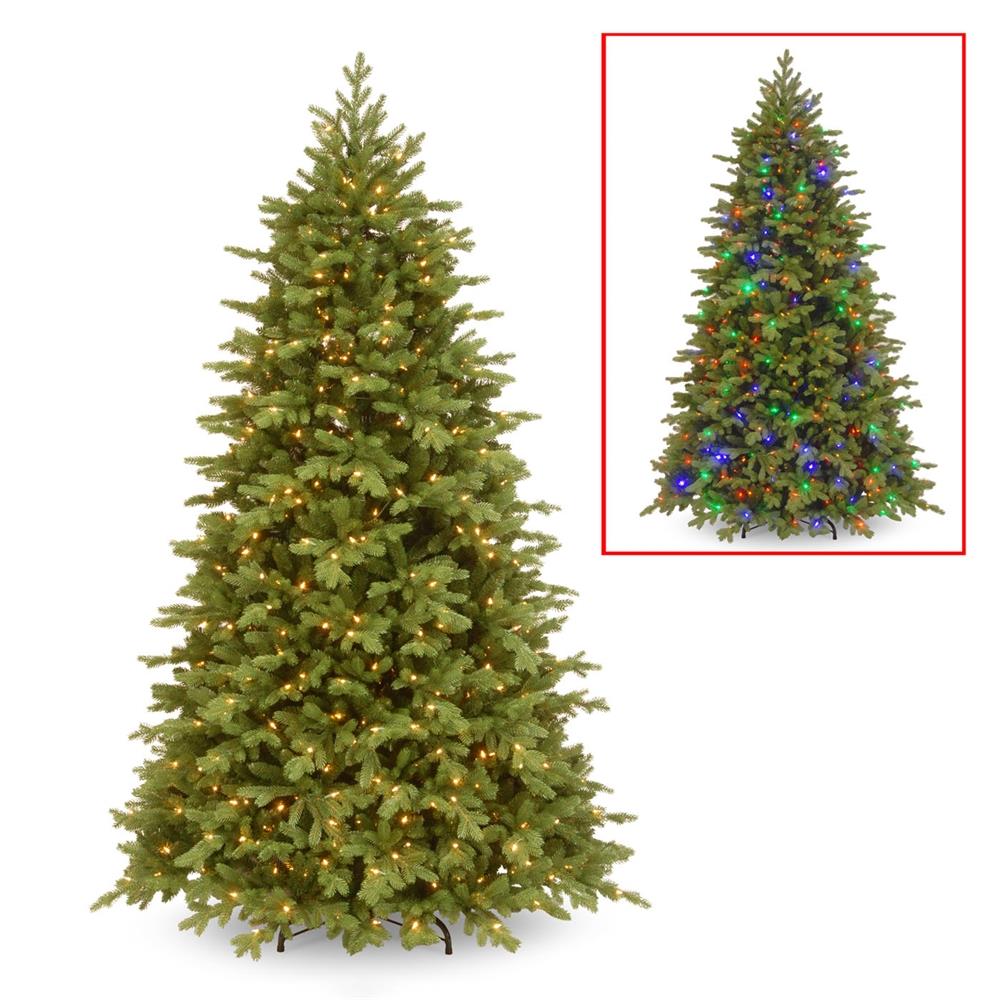  PEPO2-D08-75 7.5-ft Pre-lit Artificial Christmas Tree with LED Lights