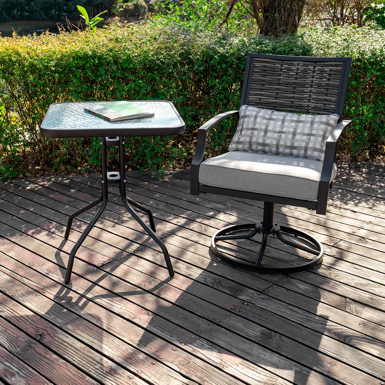 GARSING G-RATTANSWIVEL-1 Patio-Chairs - View #7