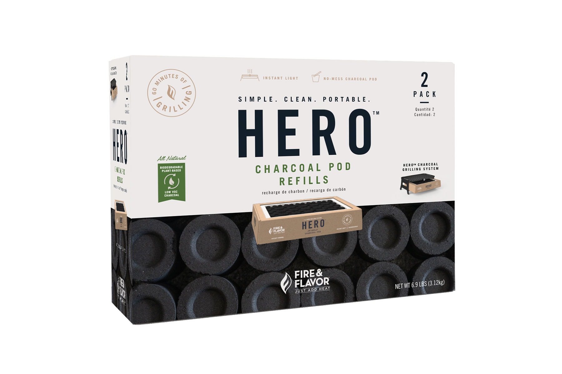 Fire & Flavor FFG2 Hero Pound(s) Charcoal briquettes