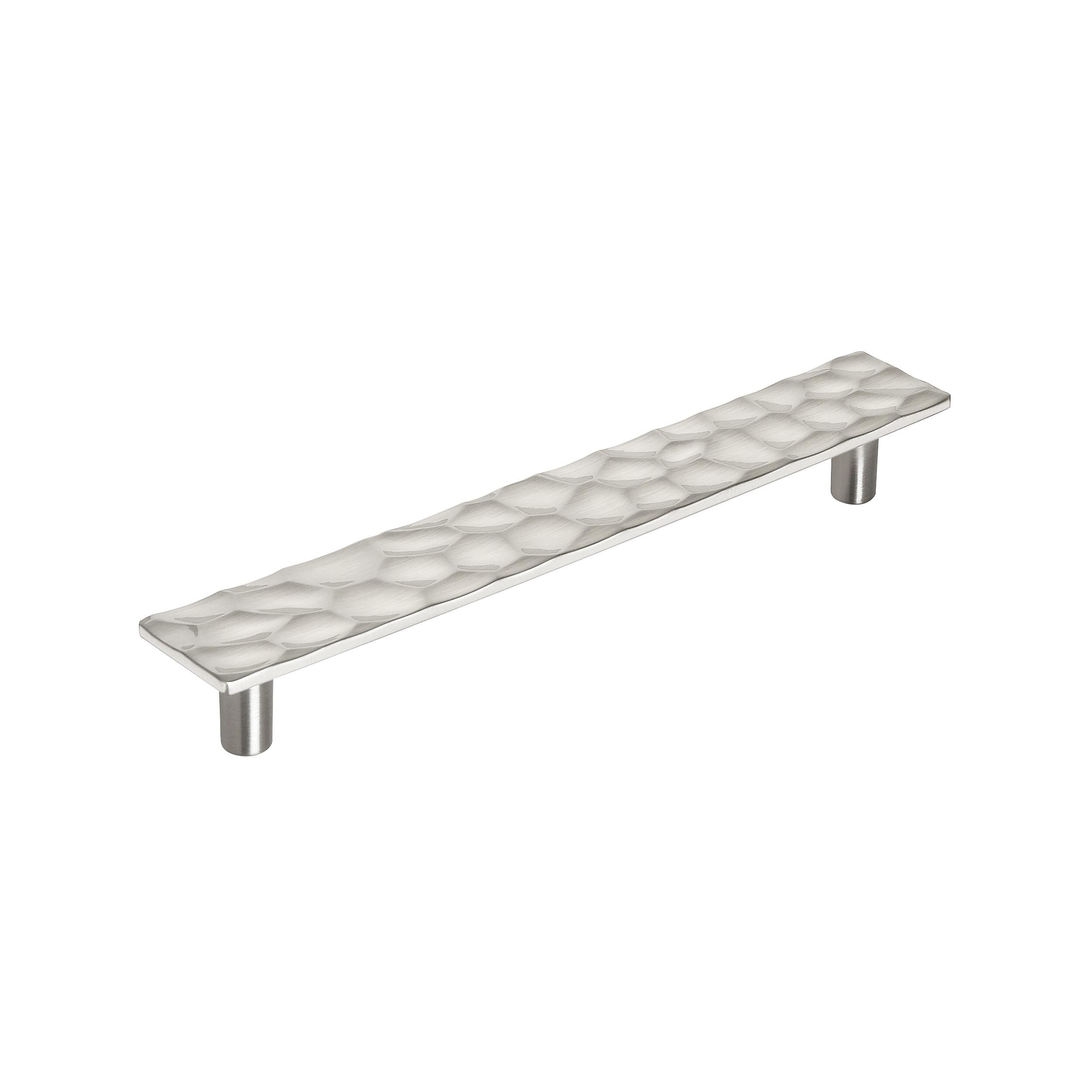 Amerock BP36824G10 Kamari 6-5/16-in , 160mm Center to Center Satin Nickel Rectangular Bar