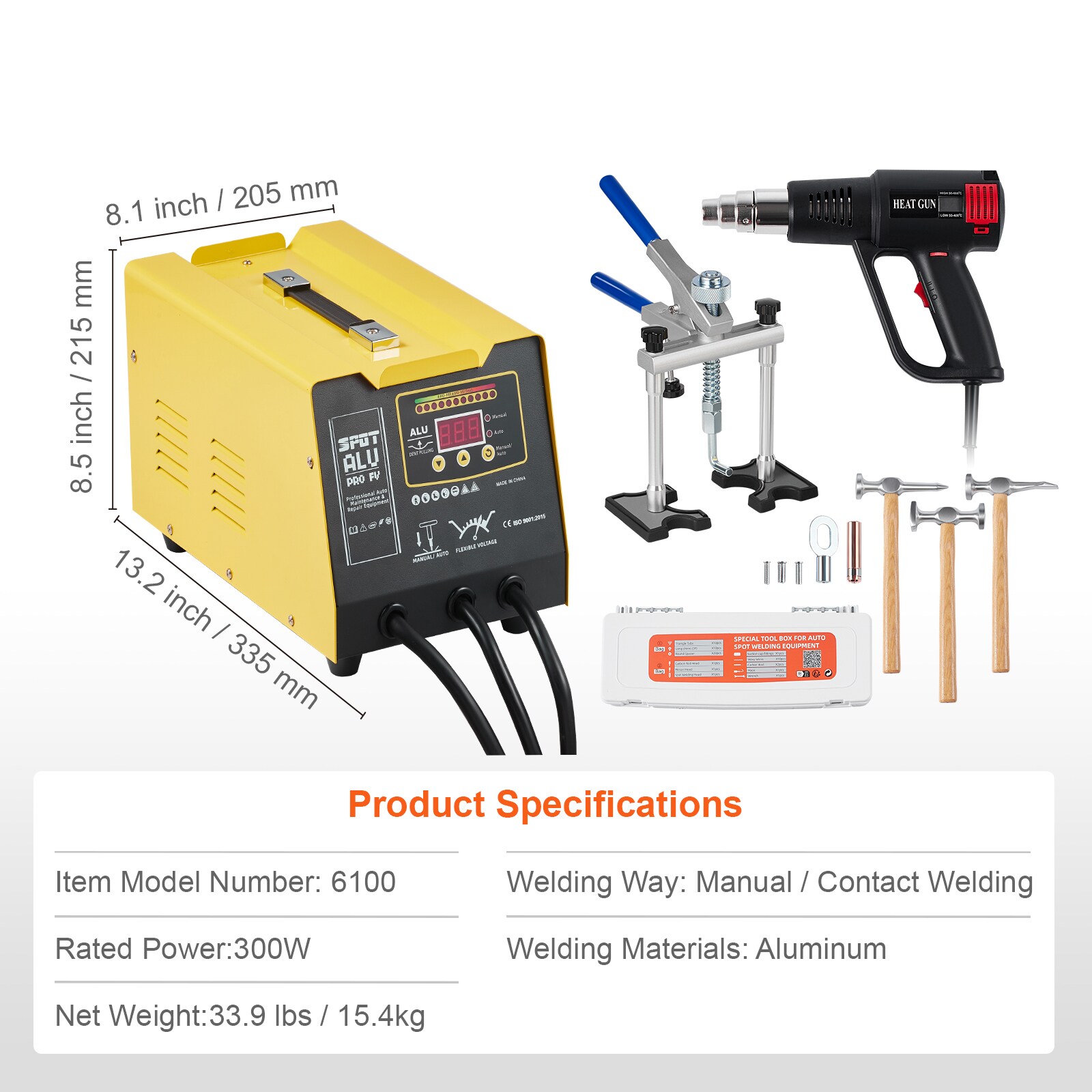 VEVOR LZHJFTSZDSD1Q5TPDV1 Wire-Feed-Welders - View #8