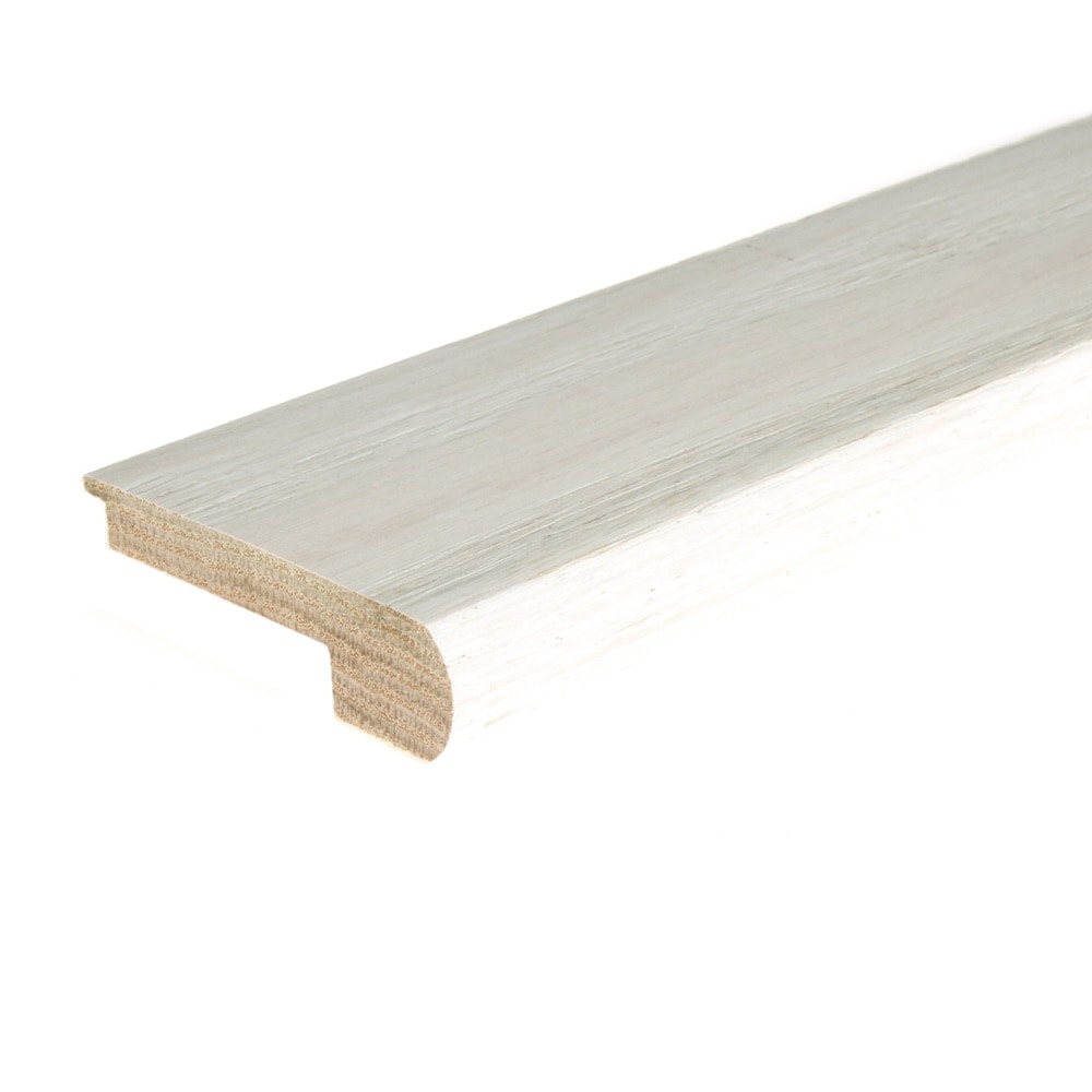 Flexco 778929 Solid Wood Stair Nose 2.75-in x 78-in x 0.375-in Outerbanks Prefinished Wood Oak Flush Stair Nosing