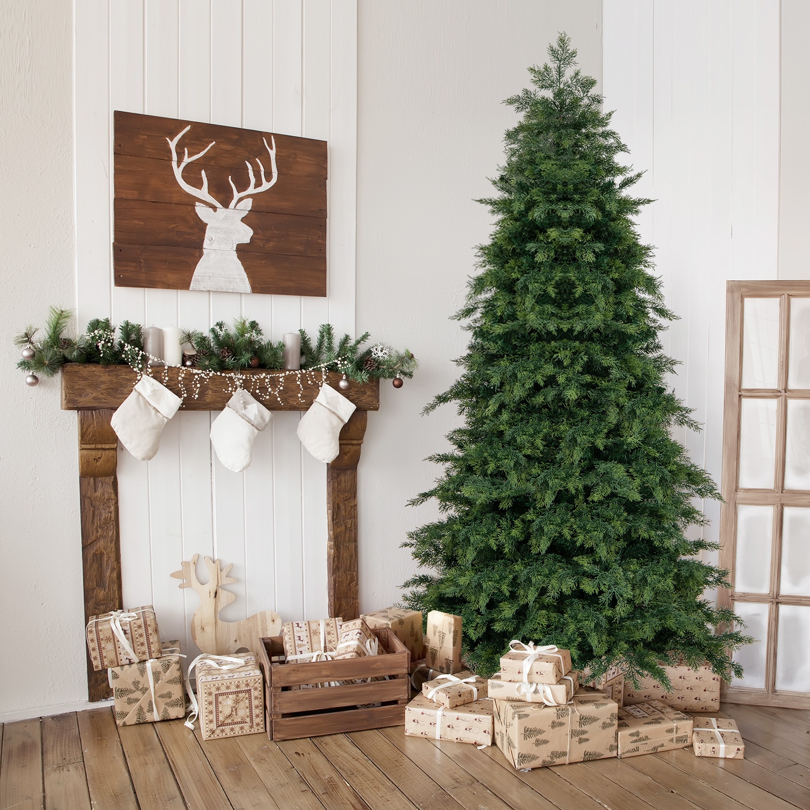 WELLFOR TX-HGY-10006US Artificial-Christmas-Trees - View #9