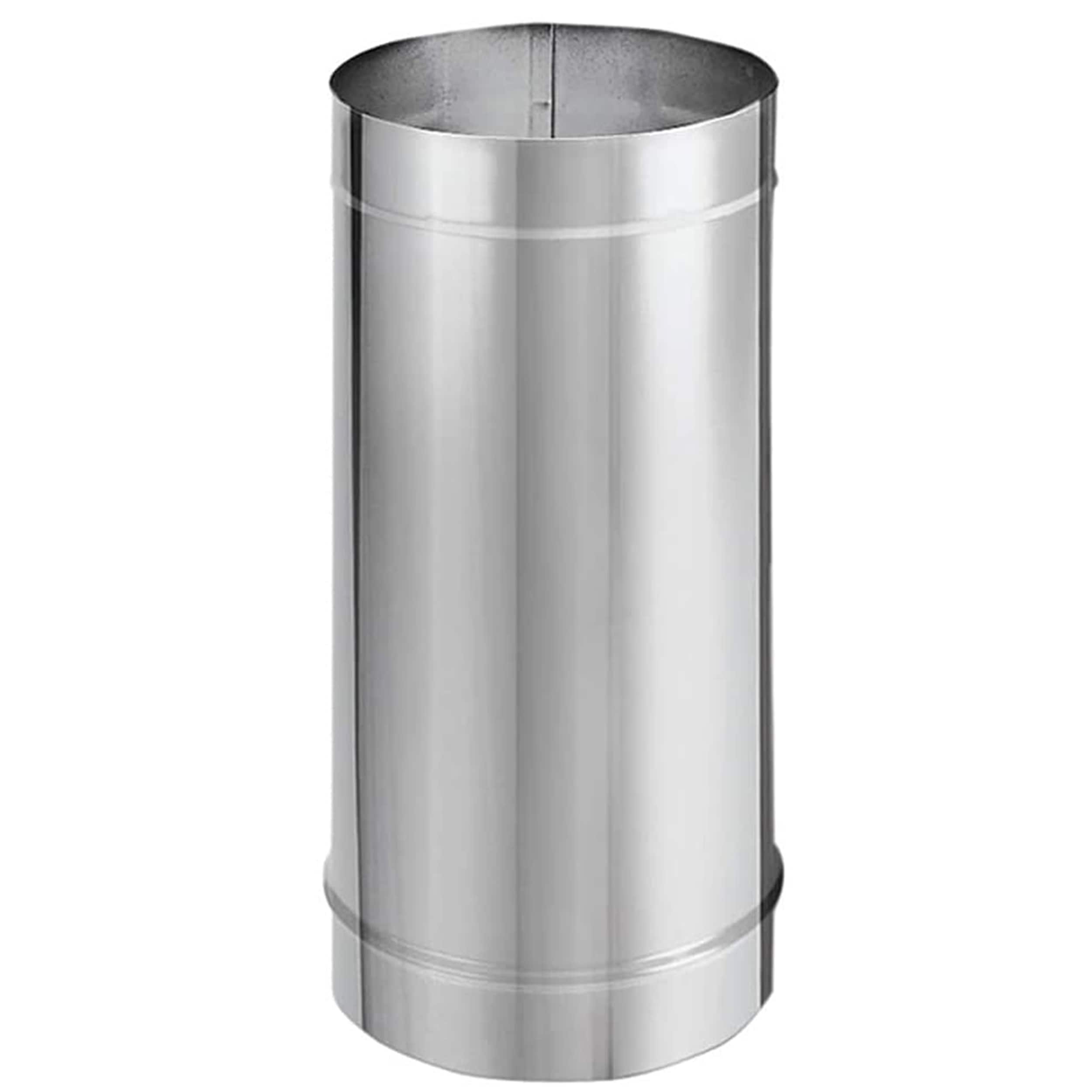 DuraVent 254808 48-Inches L x 6-Inches Dia Stainless steel Steel Stove Pipe