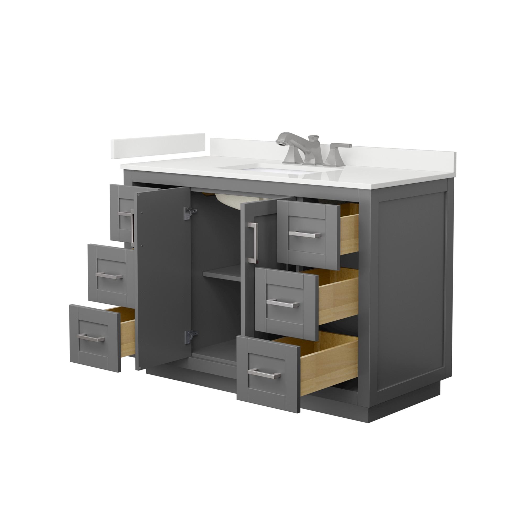 Wyndham Collection WCF292948SKGWQUS3MXX Bath-Vanity-Combo - View #3