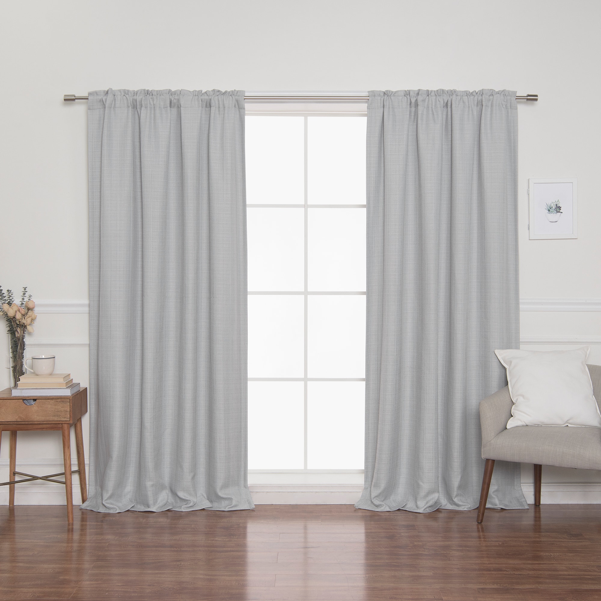 Best Home Fashion JC-08-BAK-84-LT.GR curtains - View #6
