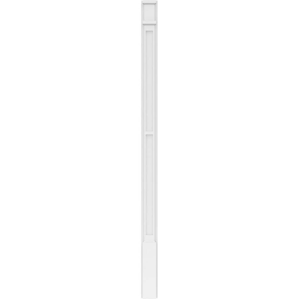 Ekena Millwork PILP04X072DFP02-2 Entry-Door-Casing-Accents - View #3