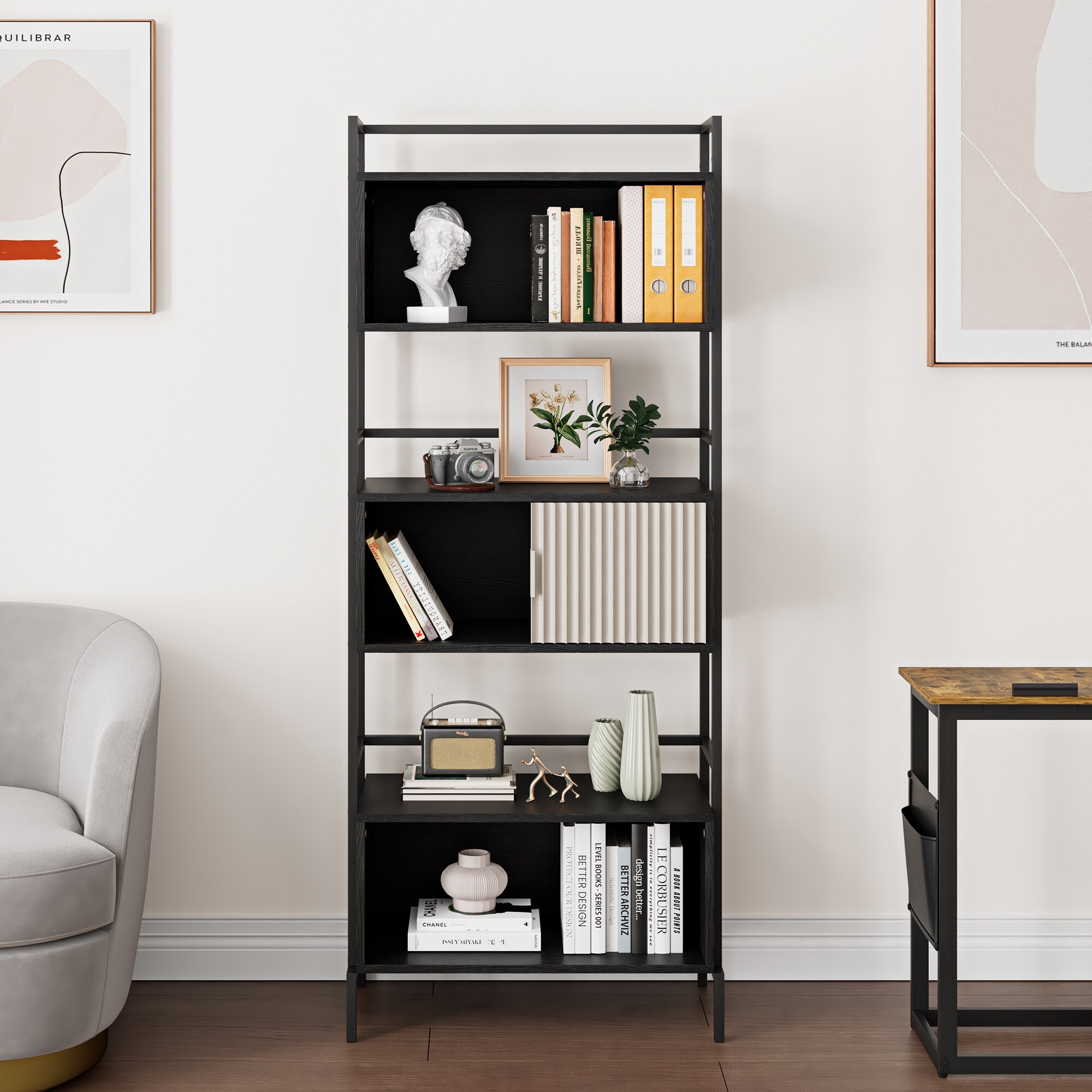 JEAREY JE-XHL-GY-F bookcases - View #2