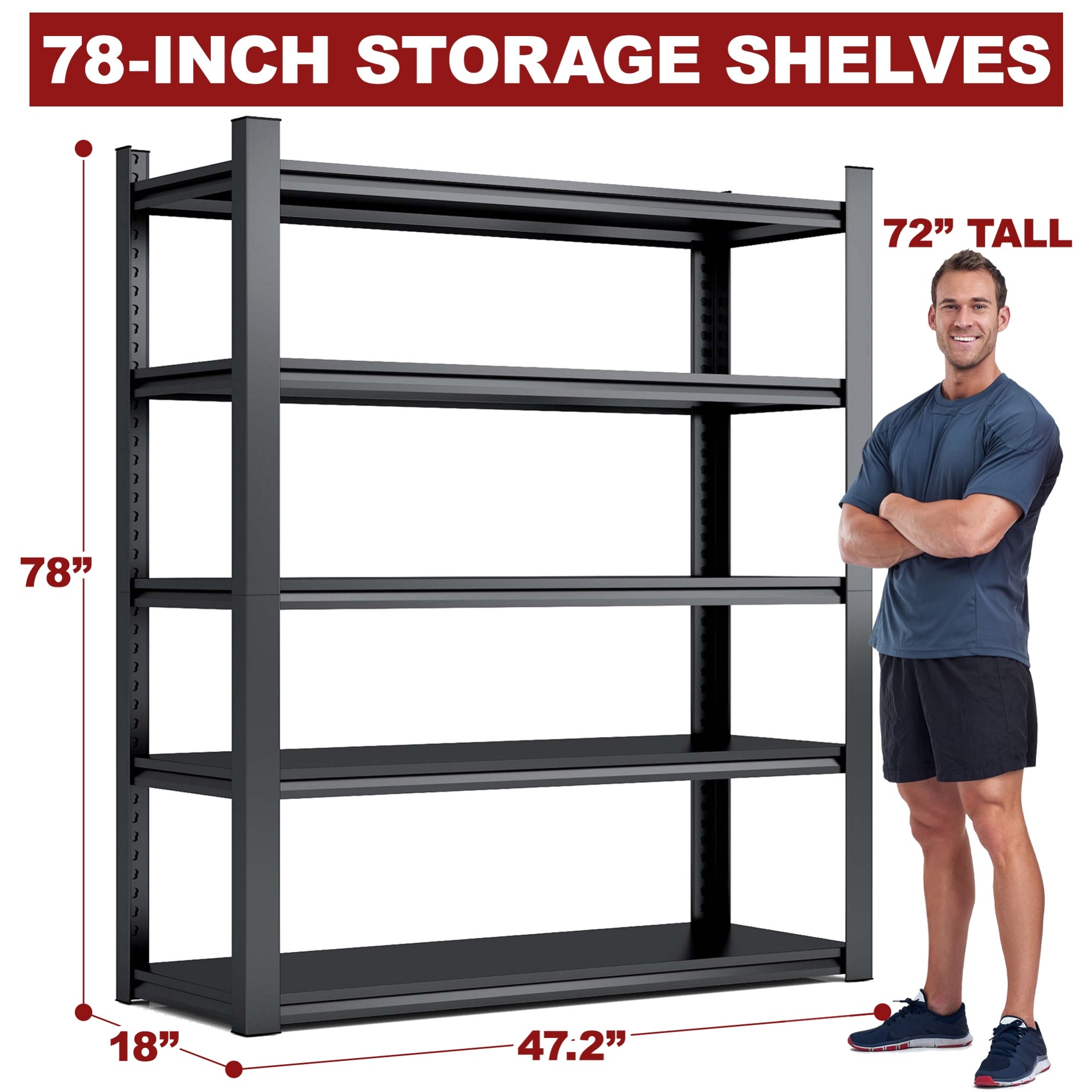 Siavonce XHB097132995 Free-Standing-Shelving - View #4