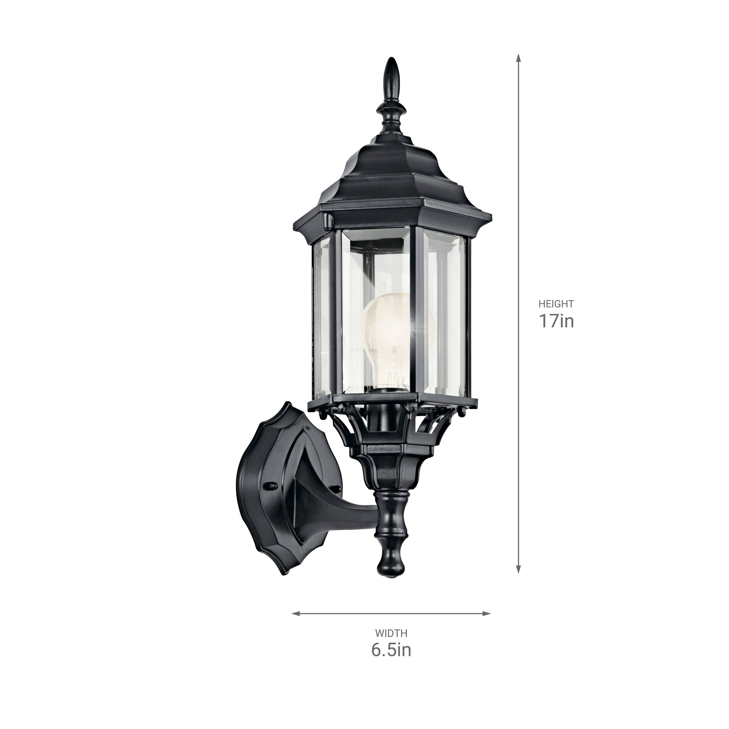 Kichler 49255BK Outdoor-Wall-Lighting - View #11