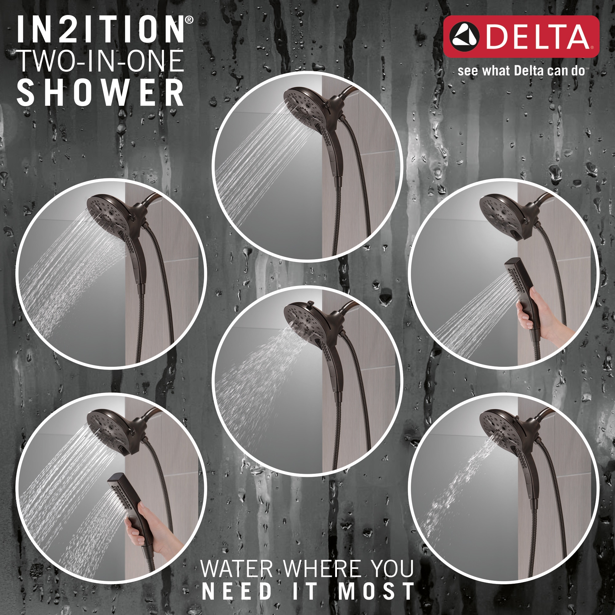 Delta 58620-RB25-PK Fixed-Showerhead - View #7