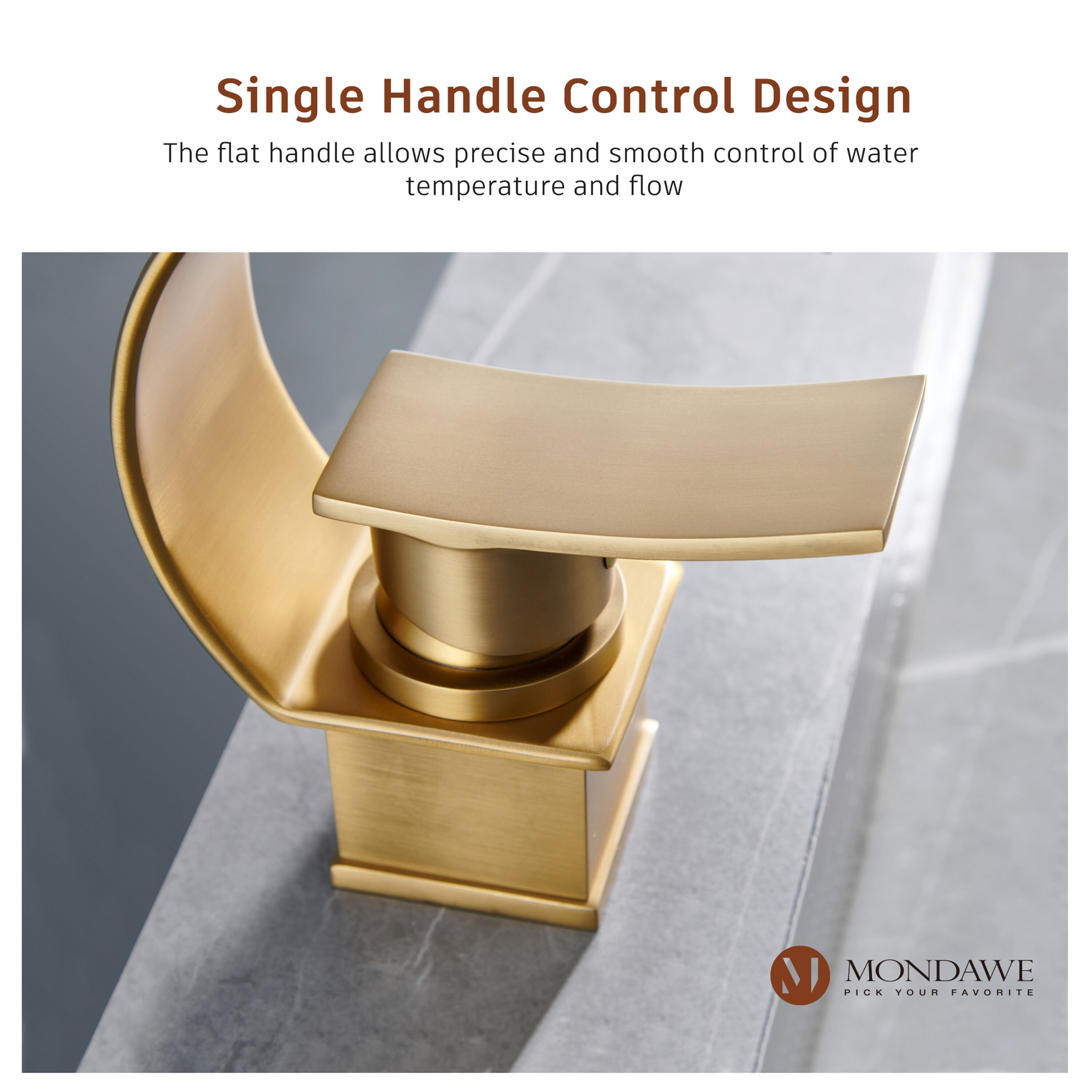 Mondawe WF1370G-2BG Lavatory-Faucets - View #8