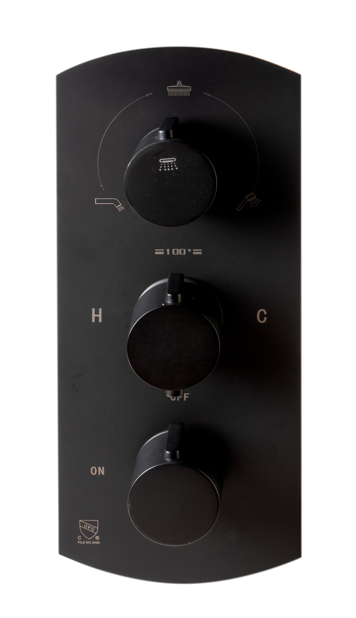 ALFI AB4001-BM  brand 1/2-in ID MNPT x 1/2-in OD Mnpt Brass Thermostatic Mixing Valve