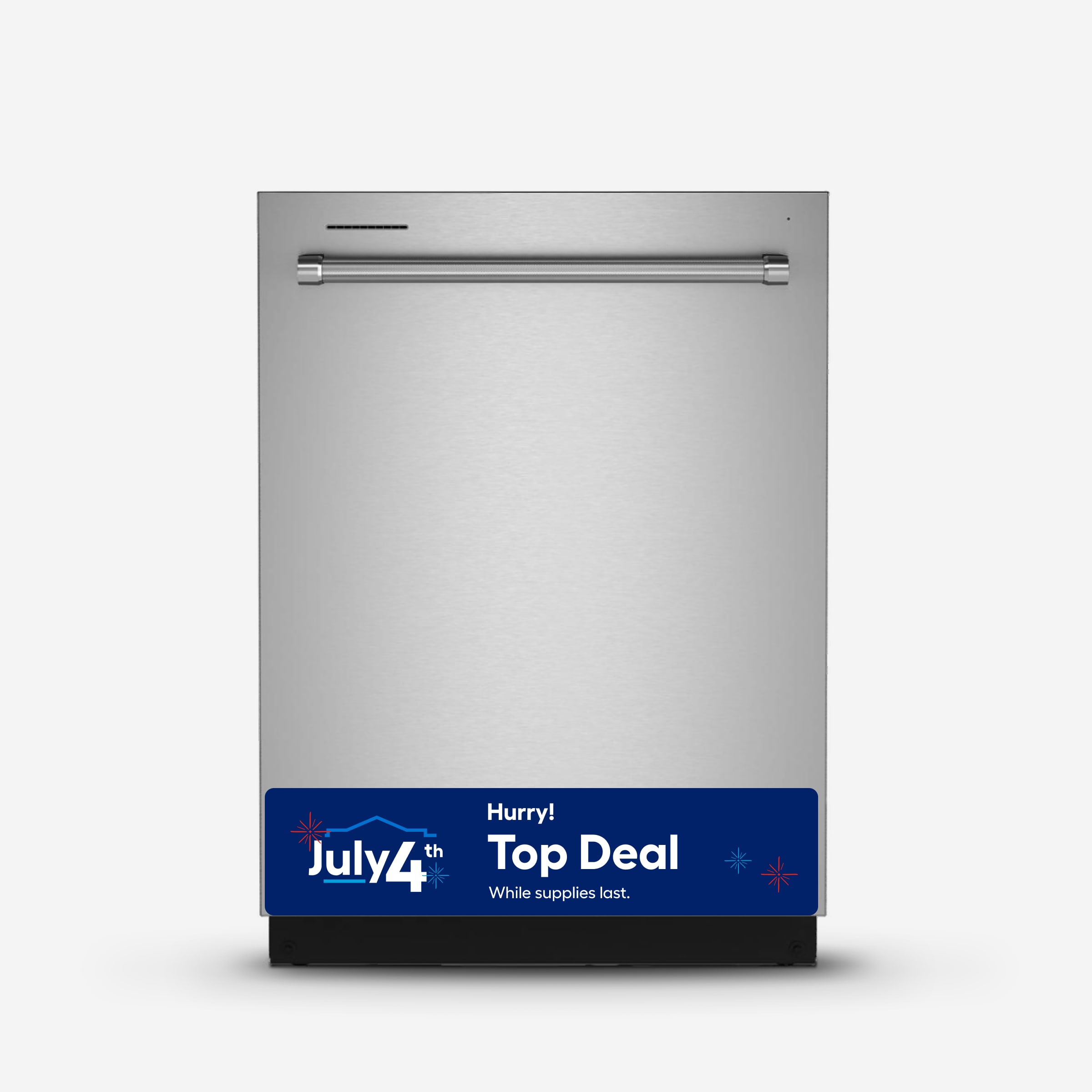 KitchenAid KDTM404KPS Eco Series 360 MAX JETS 24-in Top Control Built-in Dishwasher With Third Rack ( Stainless Steel with PRINTSHIELD Finish ) , 44-Decibel Very Quiet Sound Level