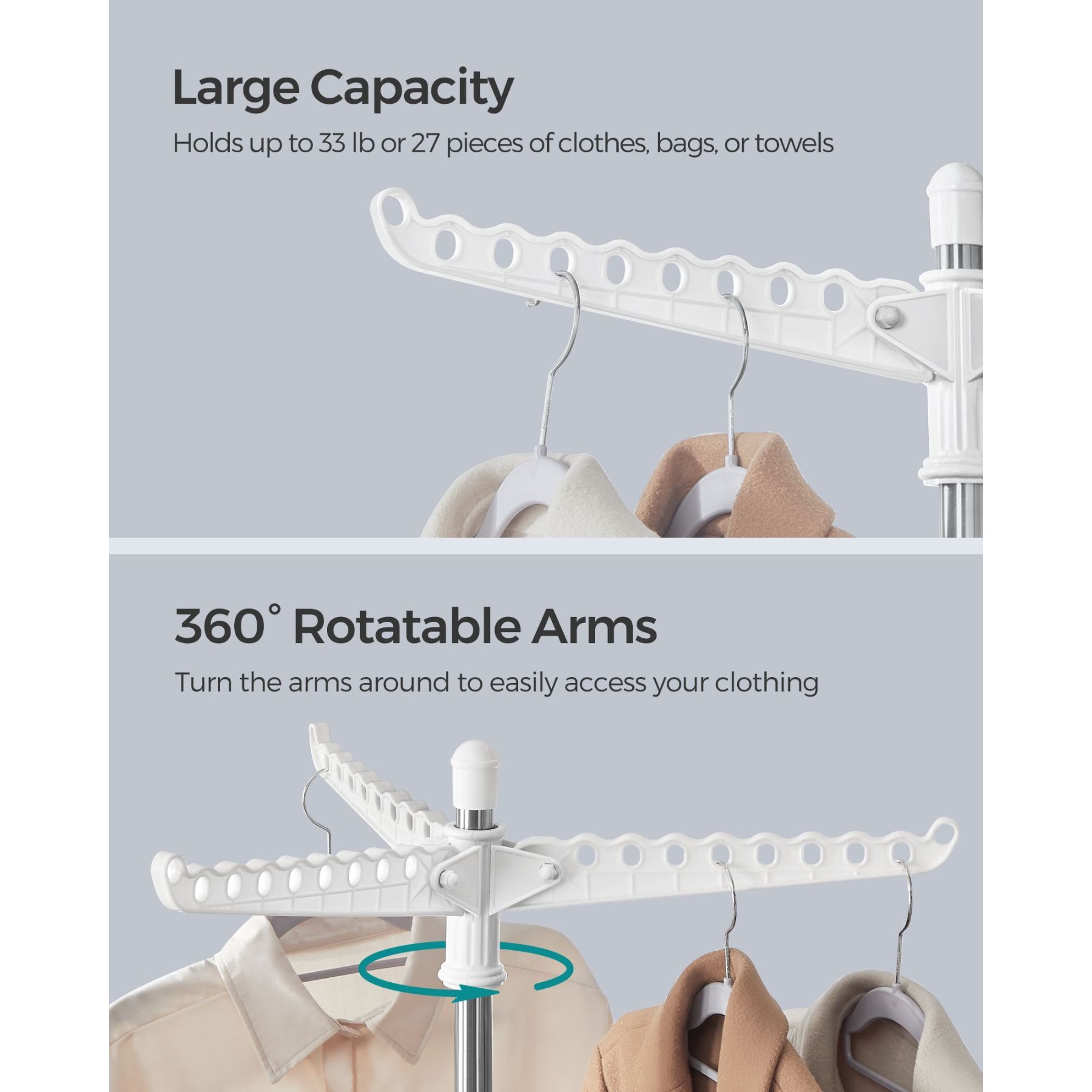 Slickblue D-SM-10W015RLLU Garment-Racks - View #6