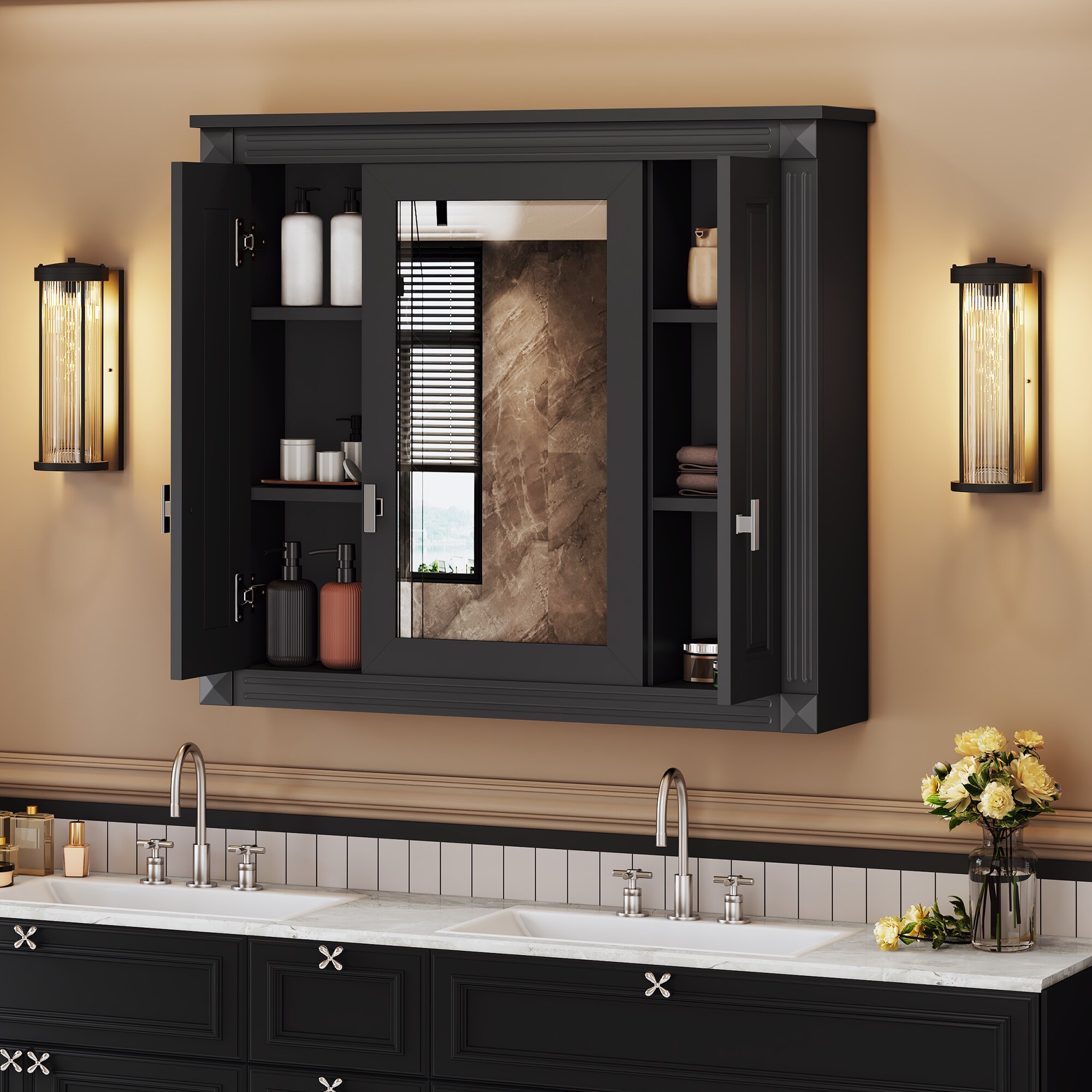 AAZJ ASY-MC2026BL Bathroom-Medicine-Cabinets - View #13