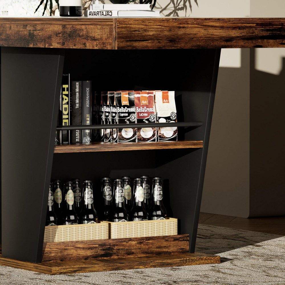 Coolbibila ZAI-TABLE-BROWN Dining-Tables - View #6