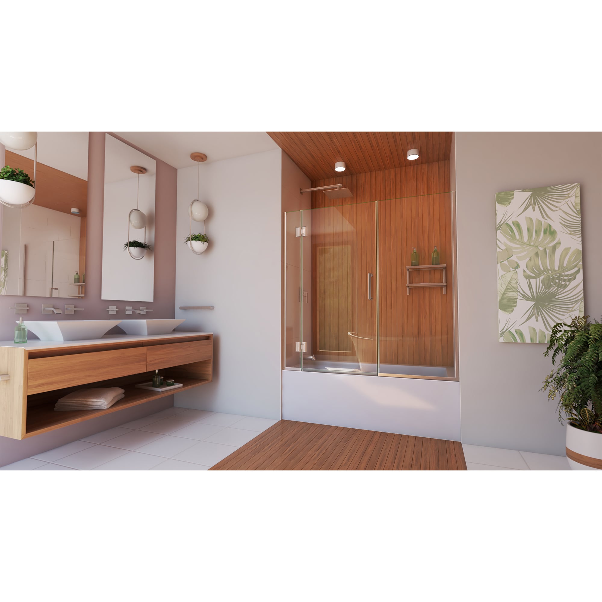 DreamLine D58580-04 Bathtub-Doors - View #2