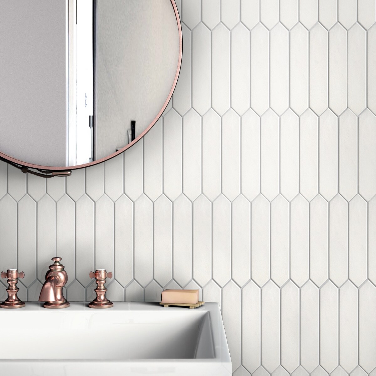 Apollo Tile APLPCD88WTMA Ceramic-Tile - View #12