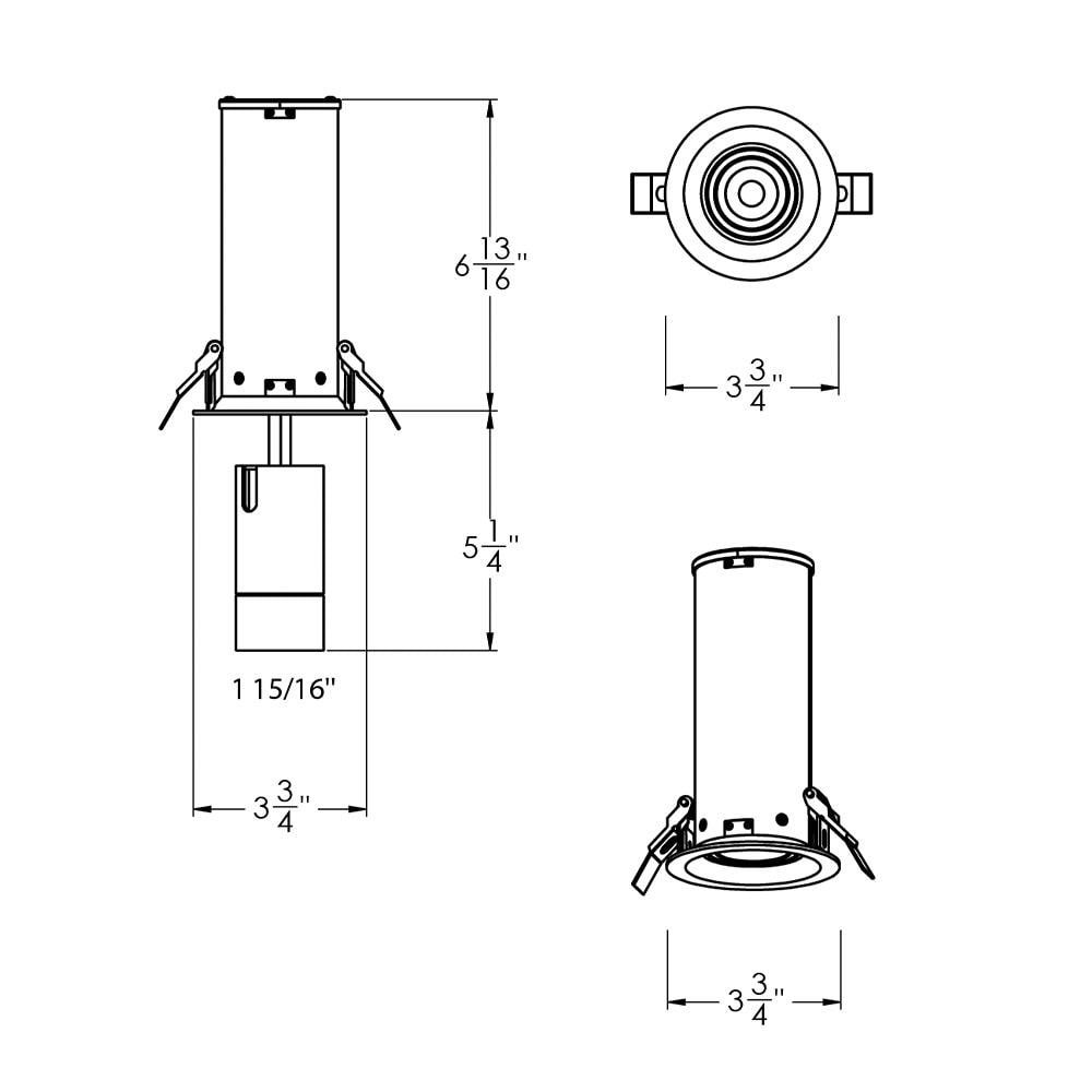 DALS Lighting MFD03-CC-WH Led-Retrofit-Downlight - View #3