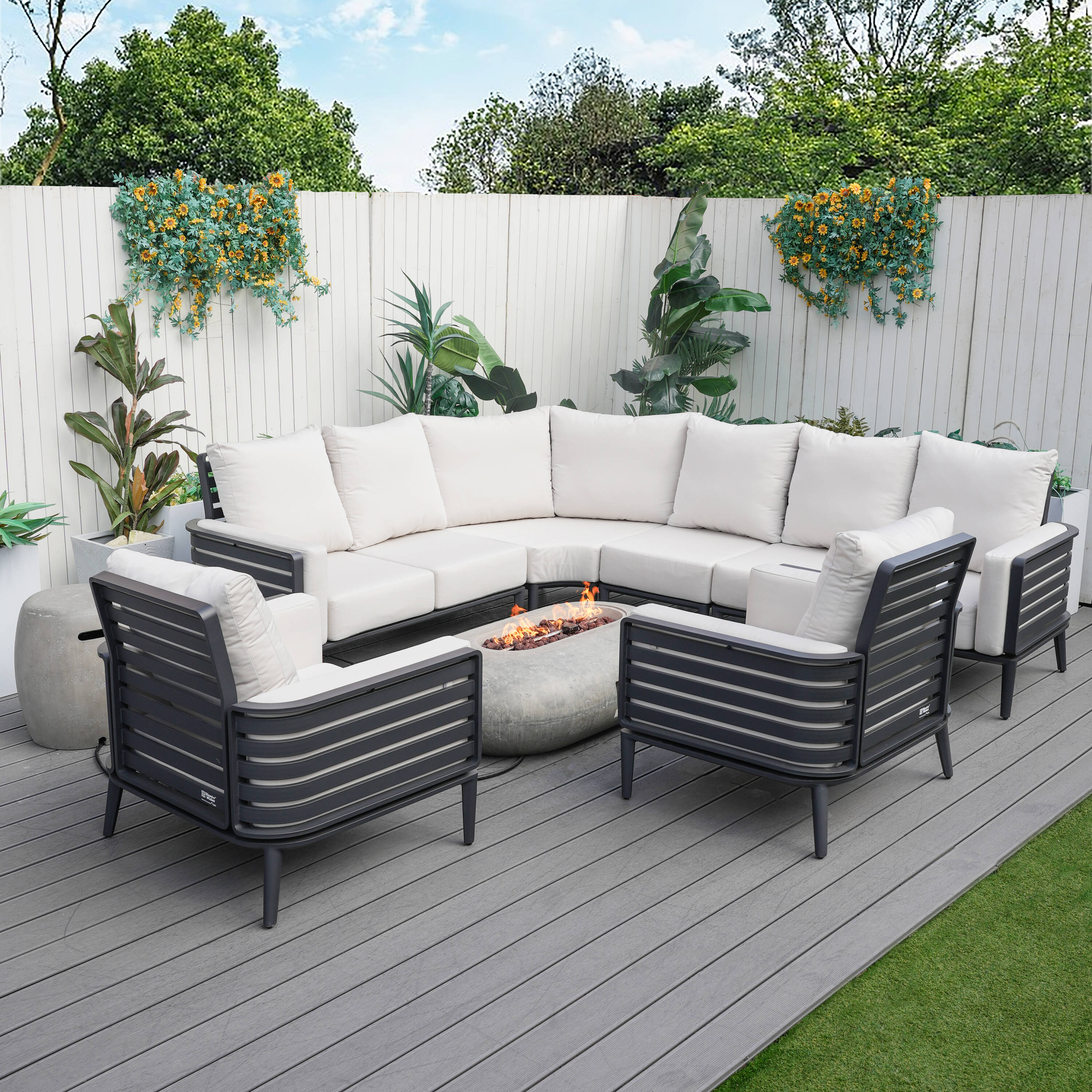 Direct Wicker DWG-2351&24912G Patio-Conversation-Sets - View #2