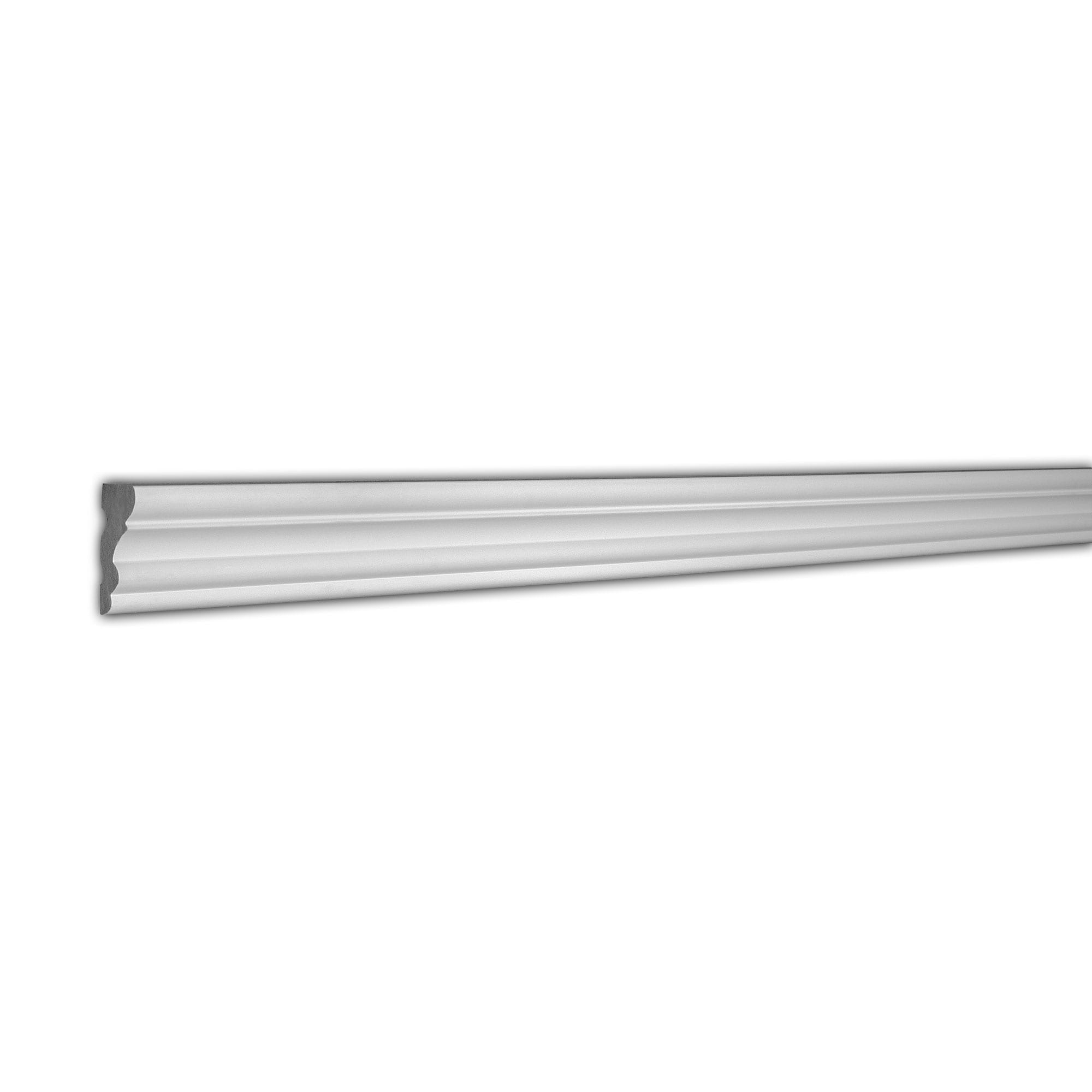 Architectural Products by Outwater 3P5.37.01040 2-in x 7.875-ft White Primed Polyurethane Wall Panel Moulding