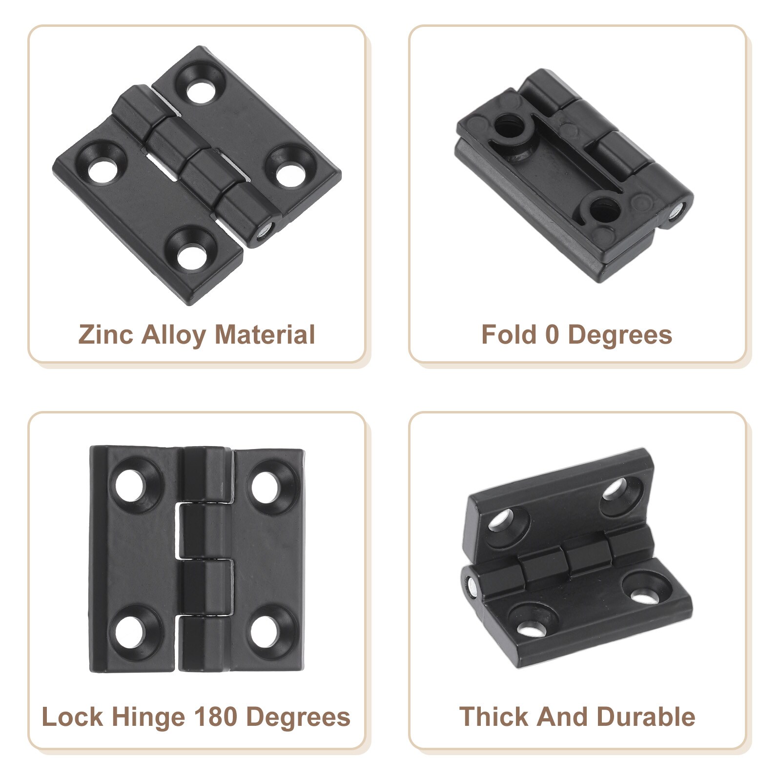 Unique Bargains S25093000UX8283 Cabinet-Hinges - View #3