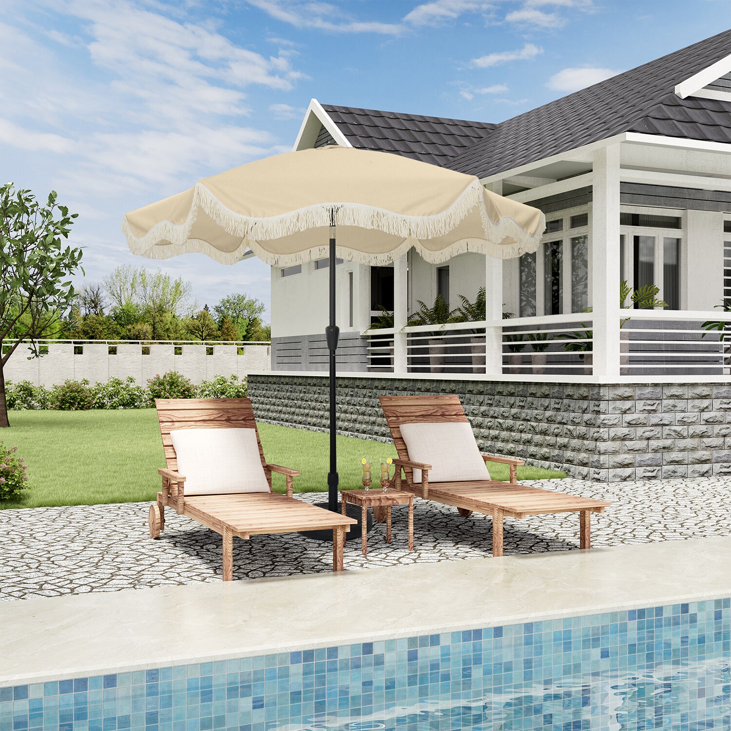 Clihome CL0102QDLS9BE Umbrellas-2 - View #2