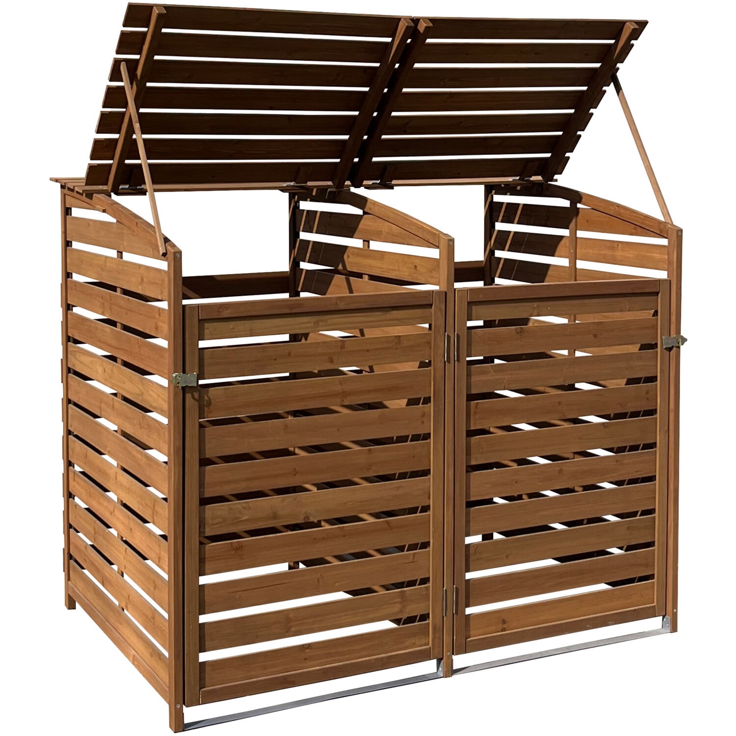 Hanover HANWS0103-BRN Wood-Storage-Buildings - View #13