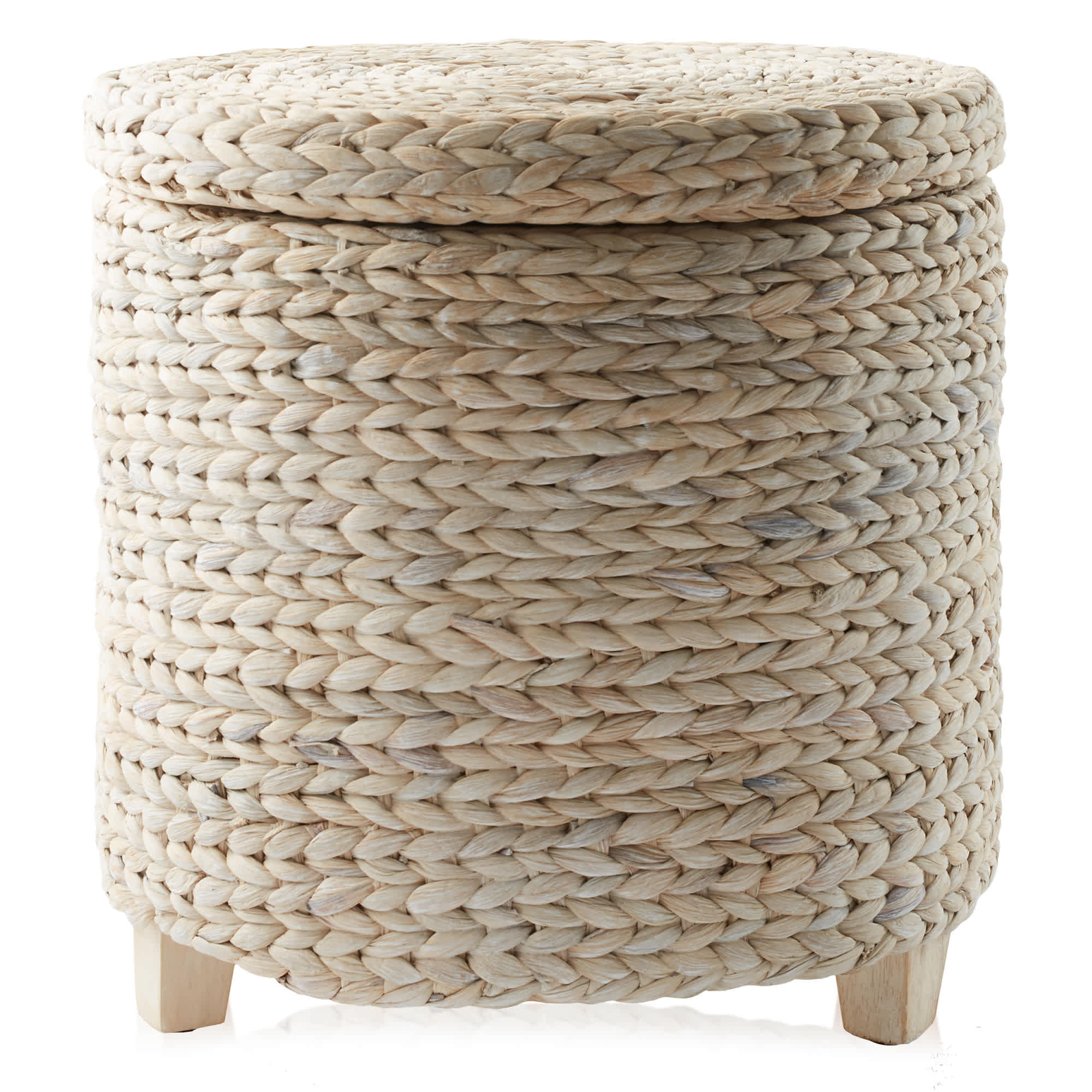 Casafield STO-W5528-WHT Indoor-Ottomans - View #3