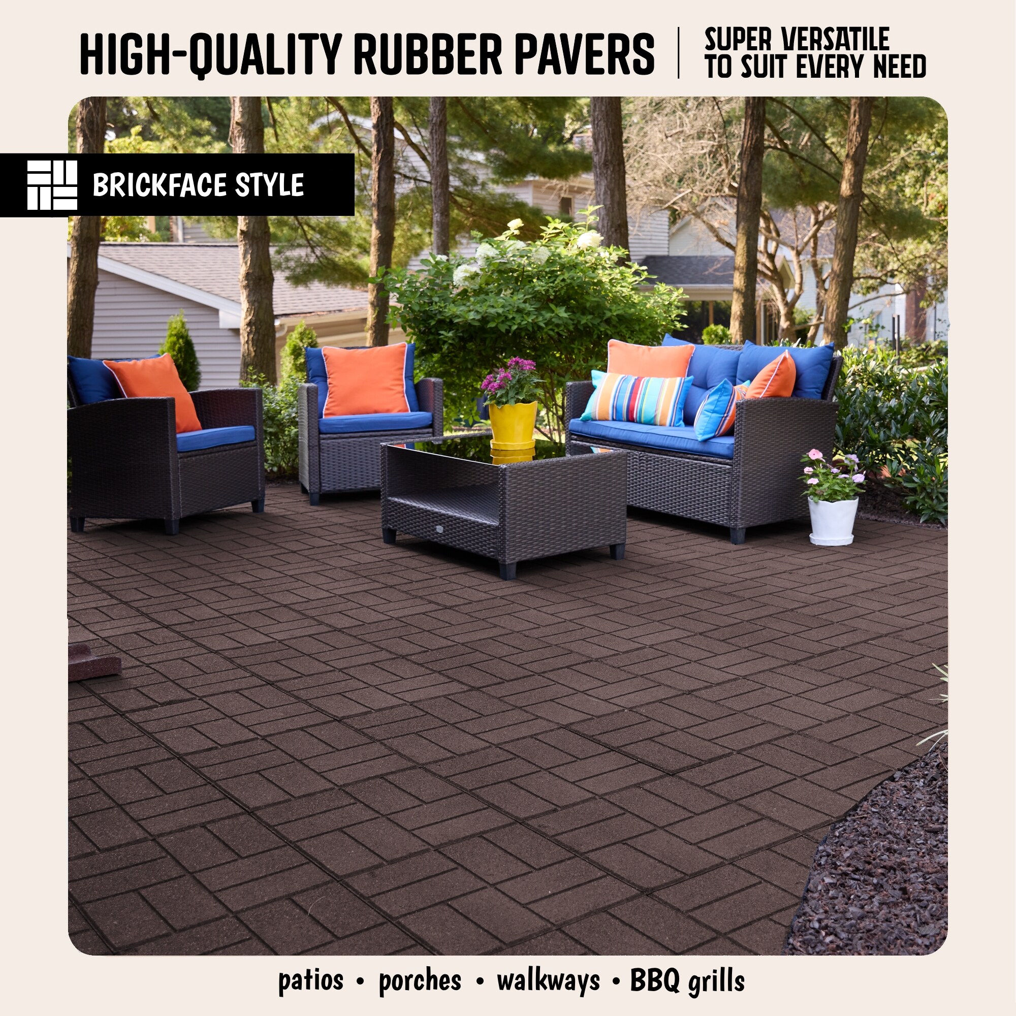 Rubberific DCPV16ILBN9 Patio-Stone-Pavers - View #3