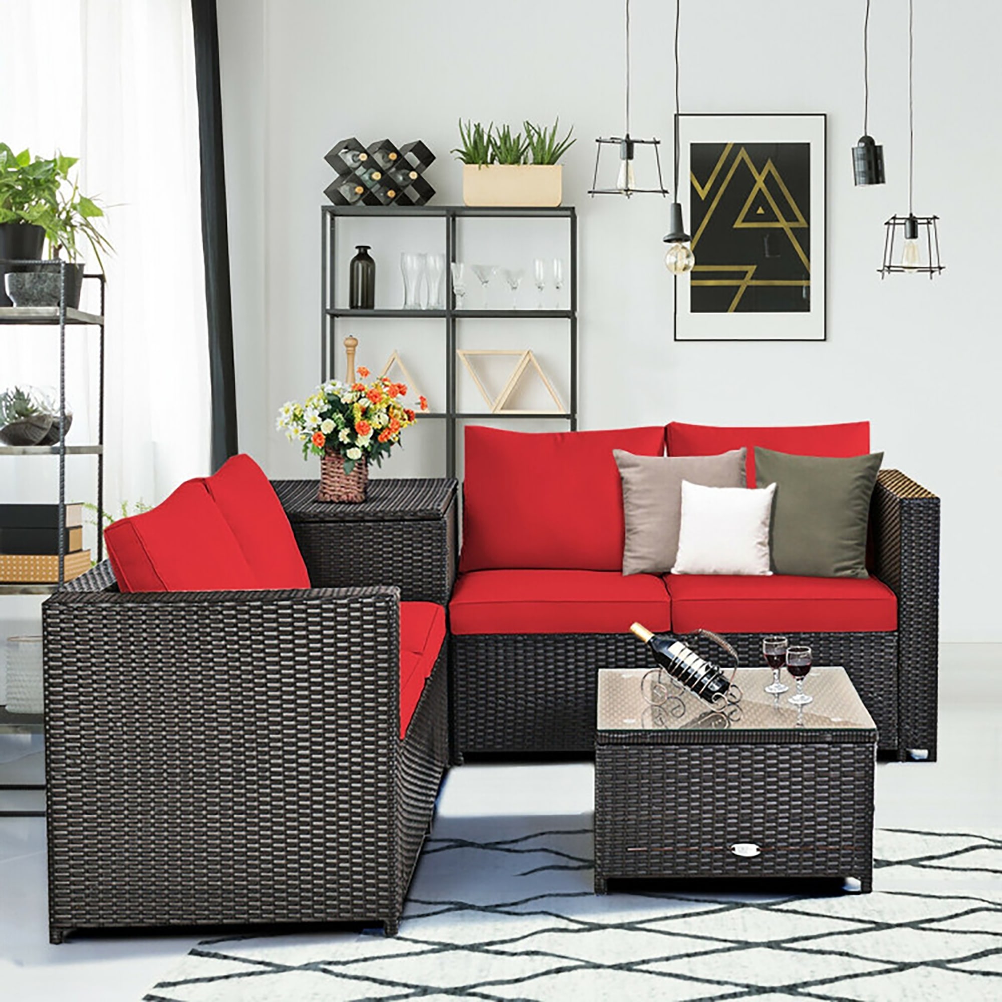 CASAINC HX-KX-004BLK Patio-Conversation-Sets - View #3