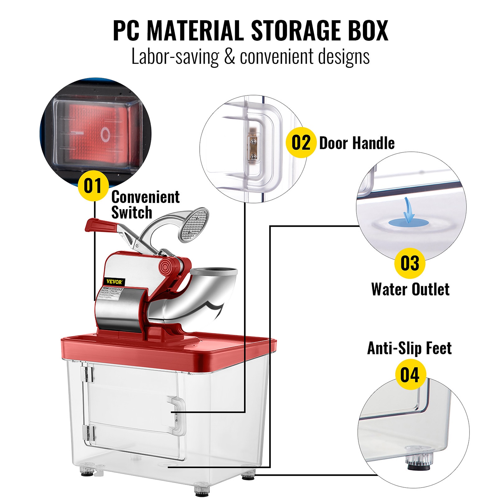 SKYSHALO SBJ300XTDRD000001V1 Frozen-Drink-Makers - View #5