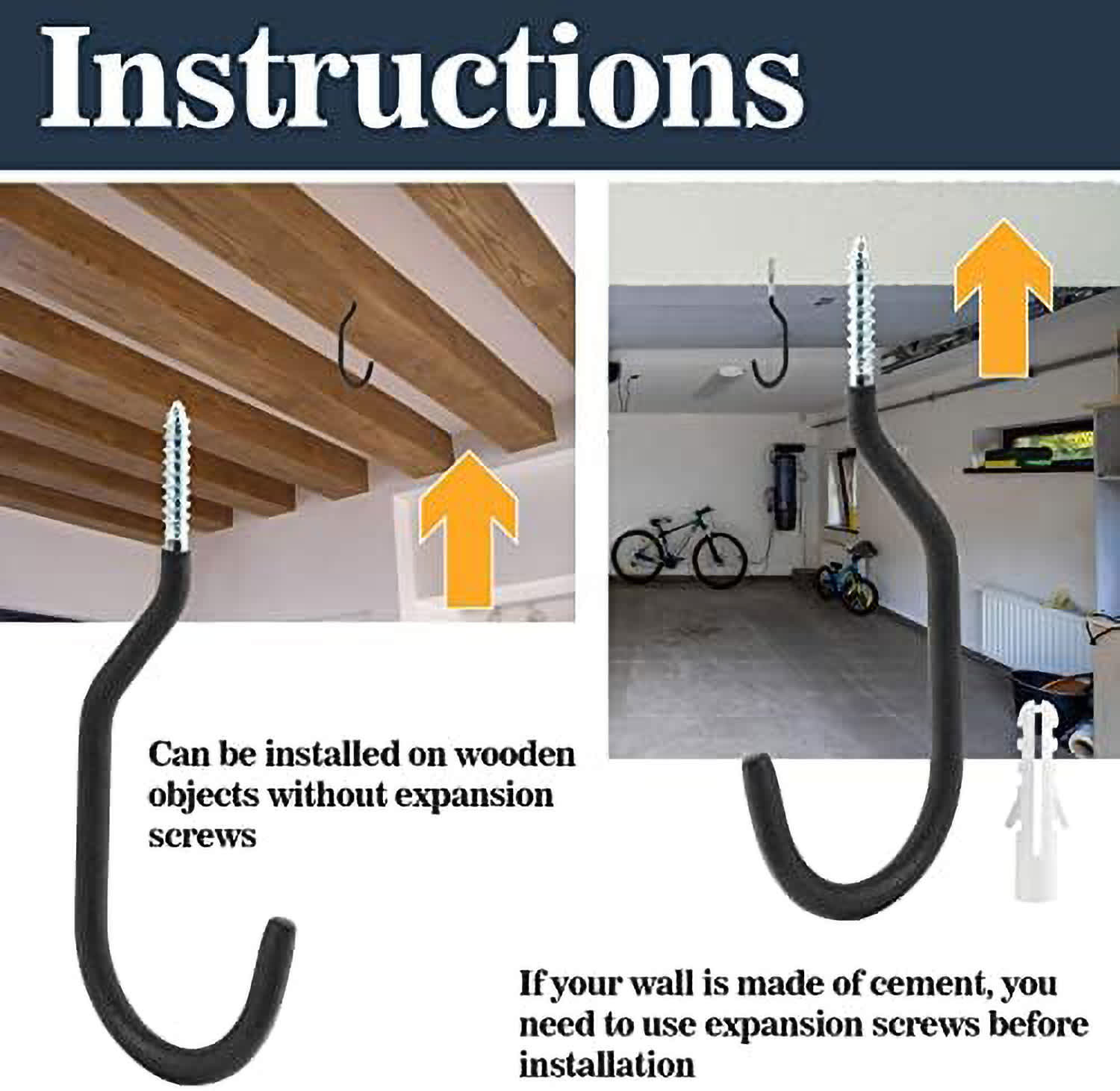 Etokfoks EFT1012A45 Garage-Storage-Hooks - View #6