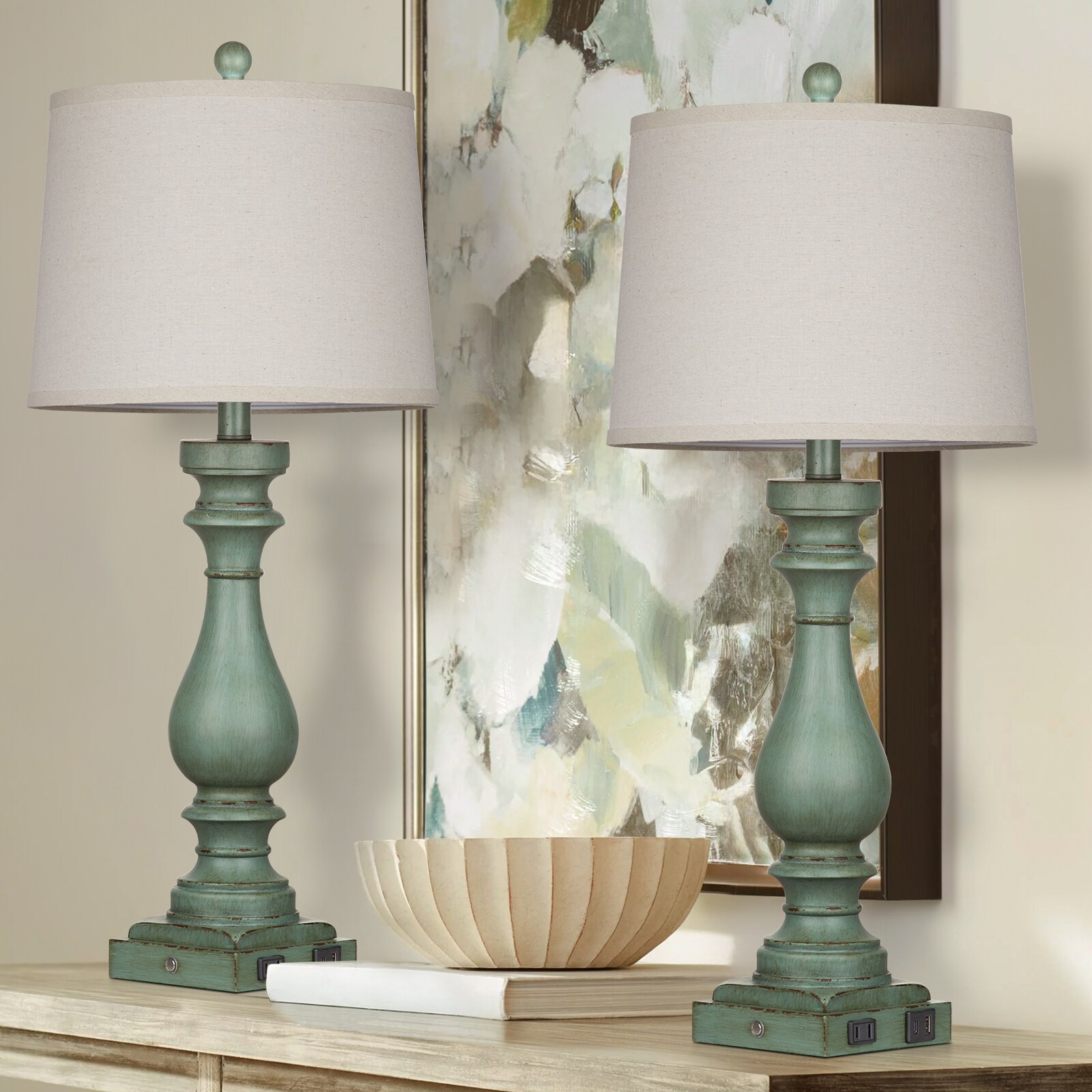 UrFurnishings TD-279 Table-Lamps - View #2