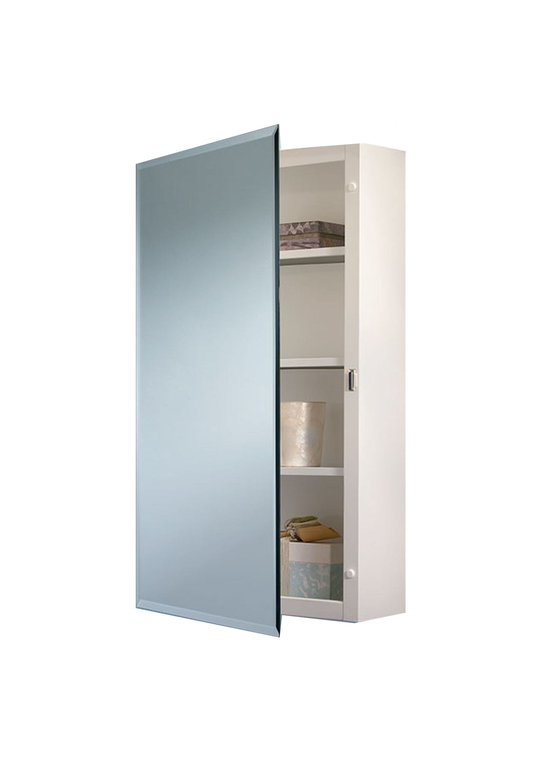 Jensen Modular Shelf 16-in x 26-in Recessed Mount Stainless Steel