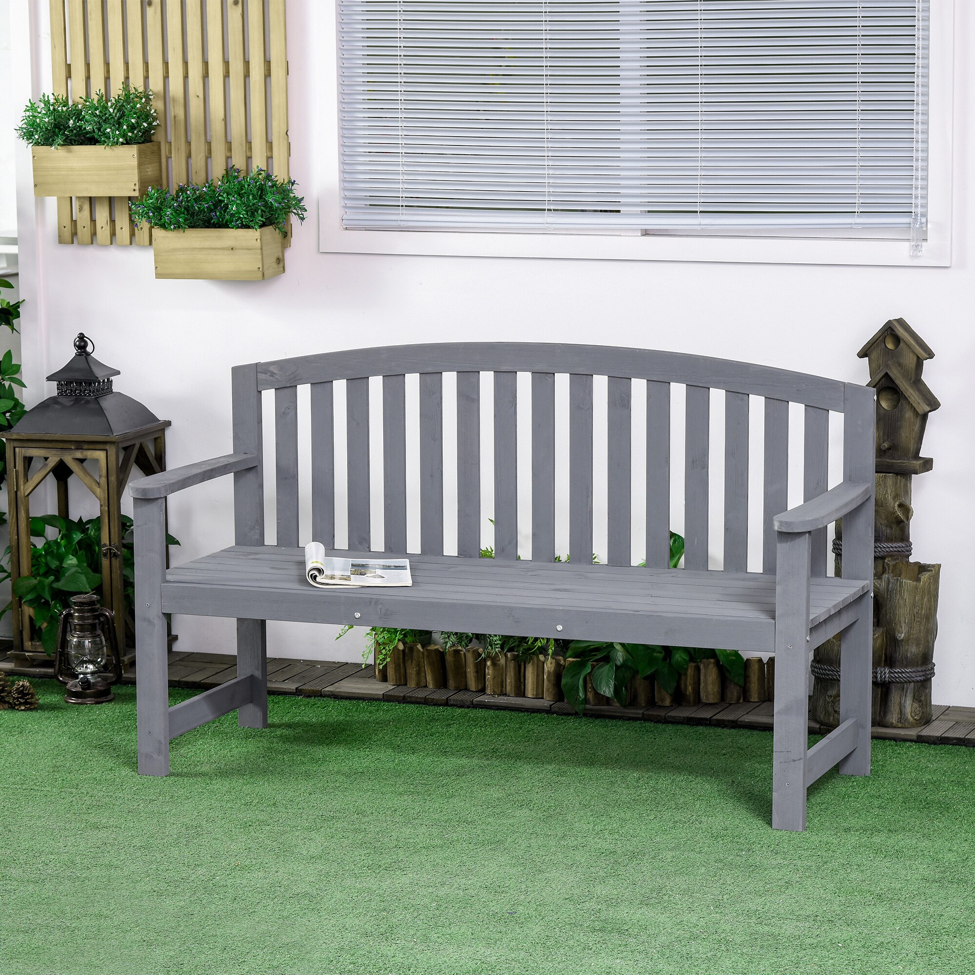 Outsunny 84B-634V00GY benches - View #2