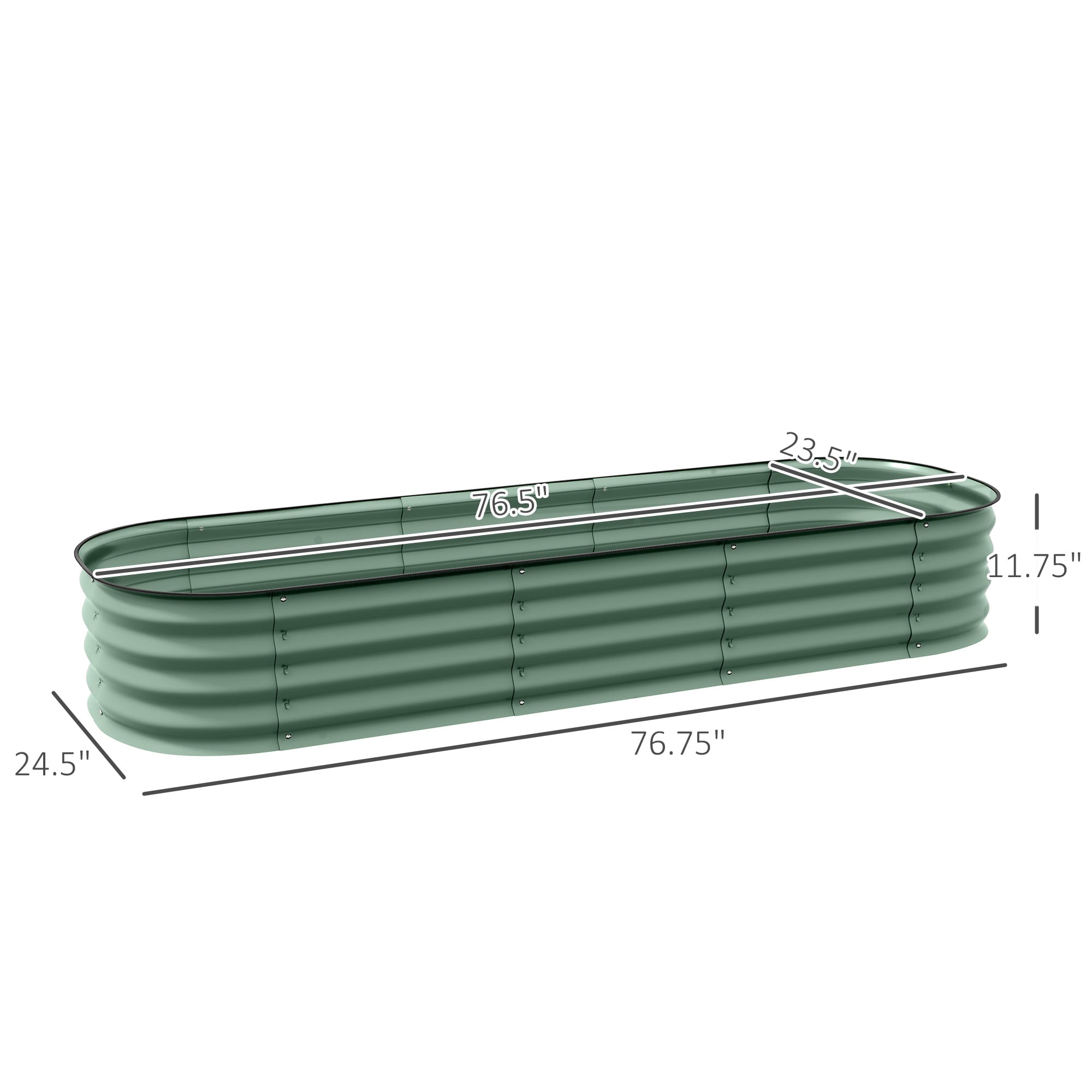 Outsunny 845-981V02GN Raised-Garden-Beds - View #3