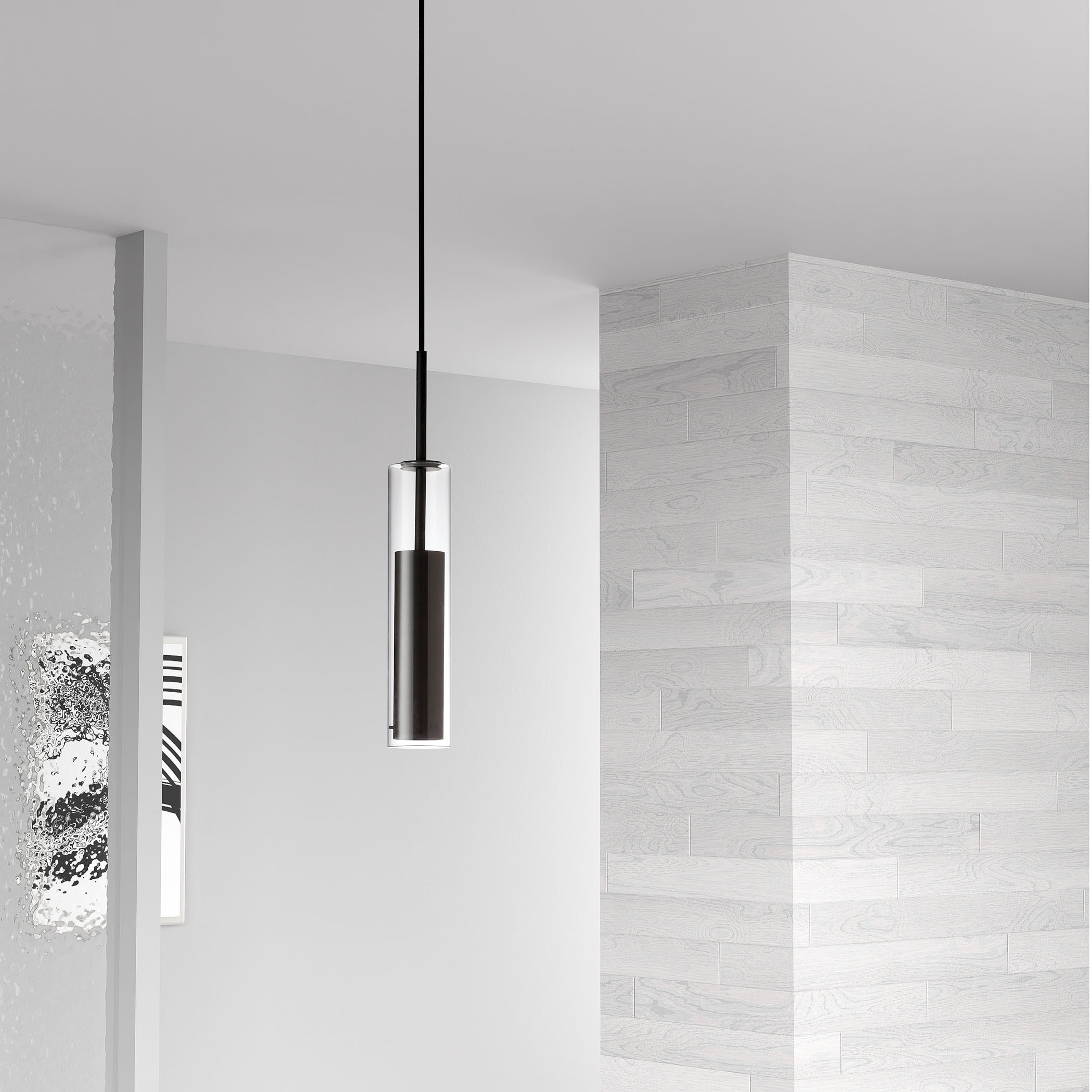 Dainolite LUN-1LEDP-BK Pendant-Lights - View #2