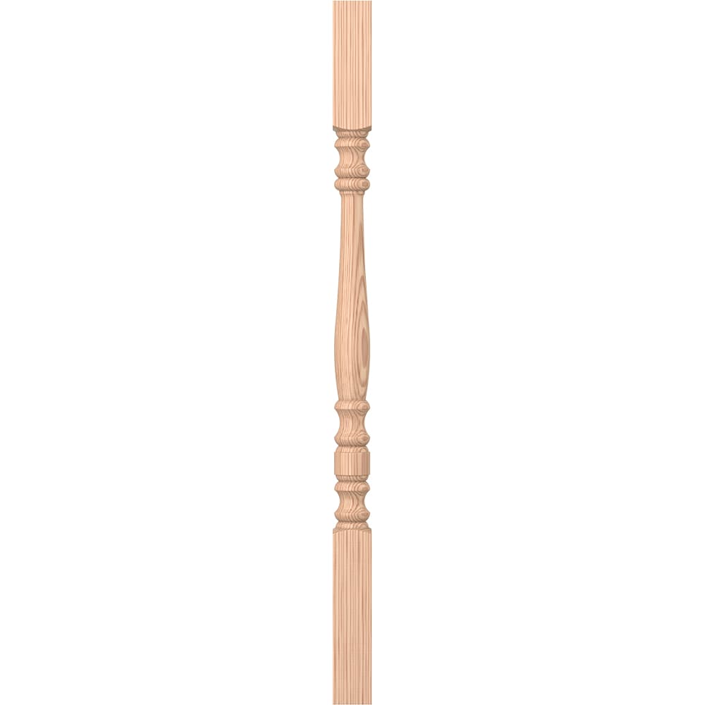 L.J. Smith Stair Systems S-5005-H 31 31-in x 1.625-in Unfinished Hemlock Square Top Stair Baluster