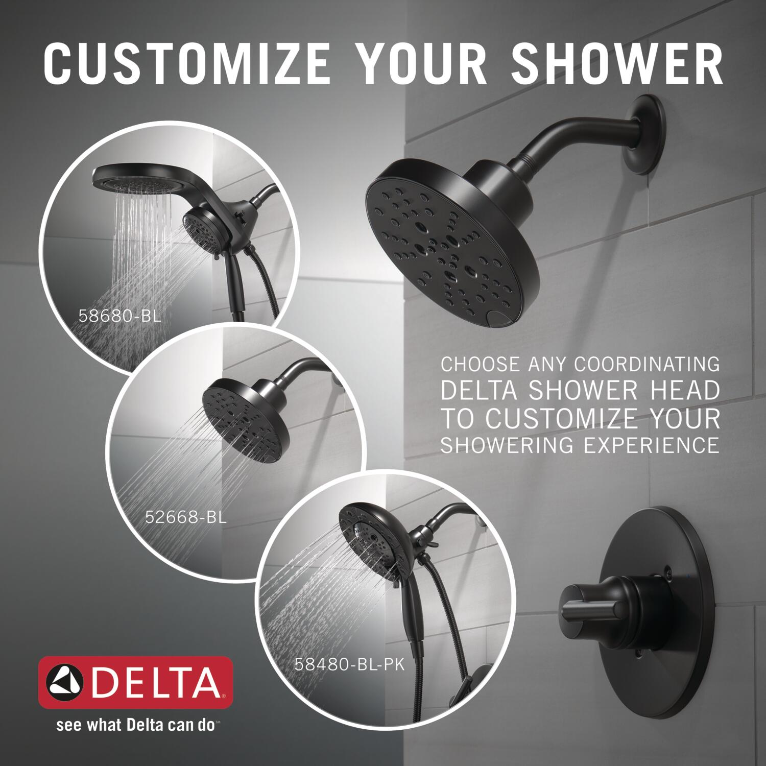 Delta T14459-BLLHD Tub-Shower-Faucets - View #4