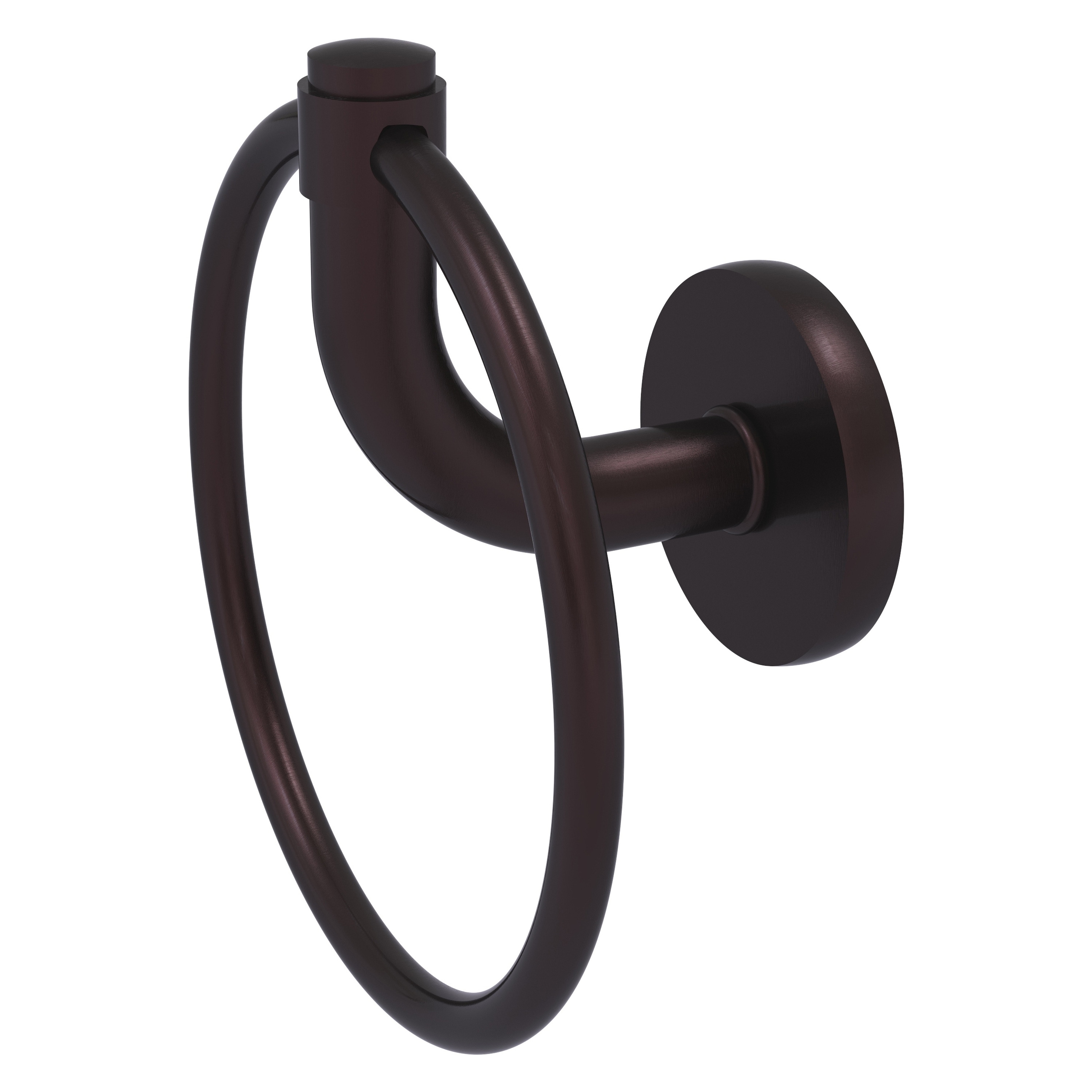 Allied Brass RM-16-ABZ Remi Antique Bronze Wall mount Single Towel Ring